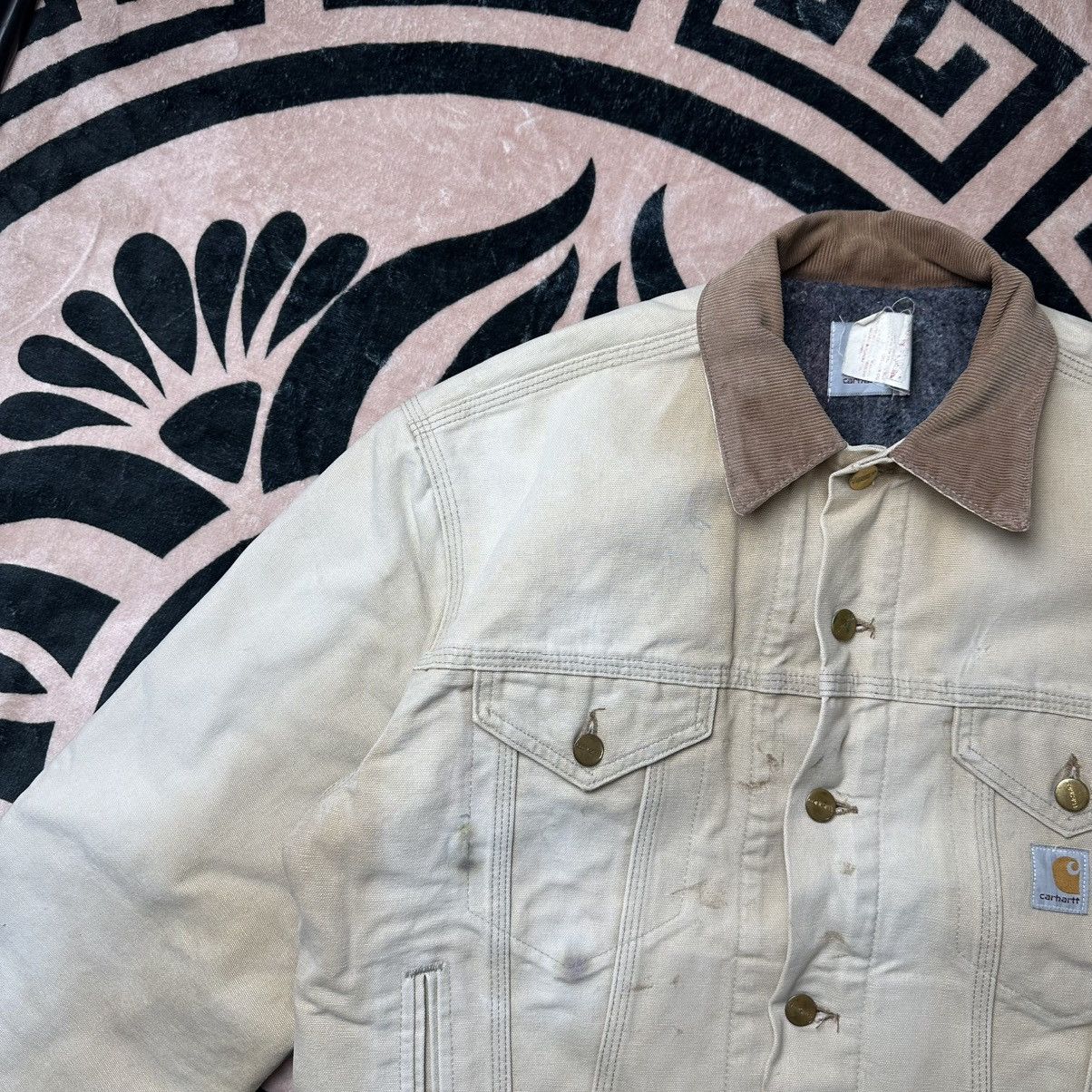 Carhartt Vintage Carhartt Trucker Jacket Size US L / EU 52-54 / 3 - 3 Thumbnail