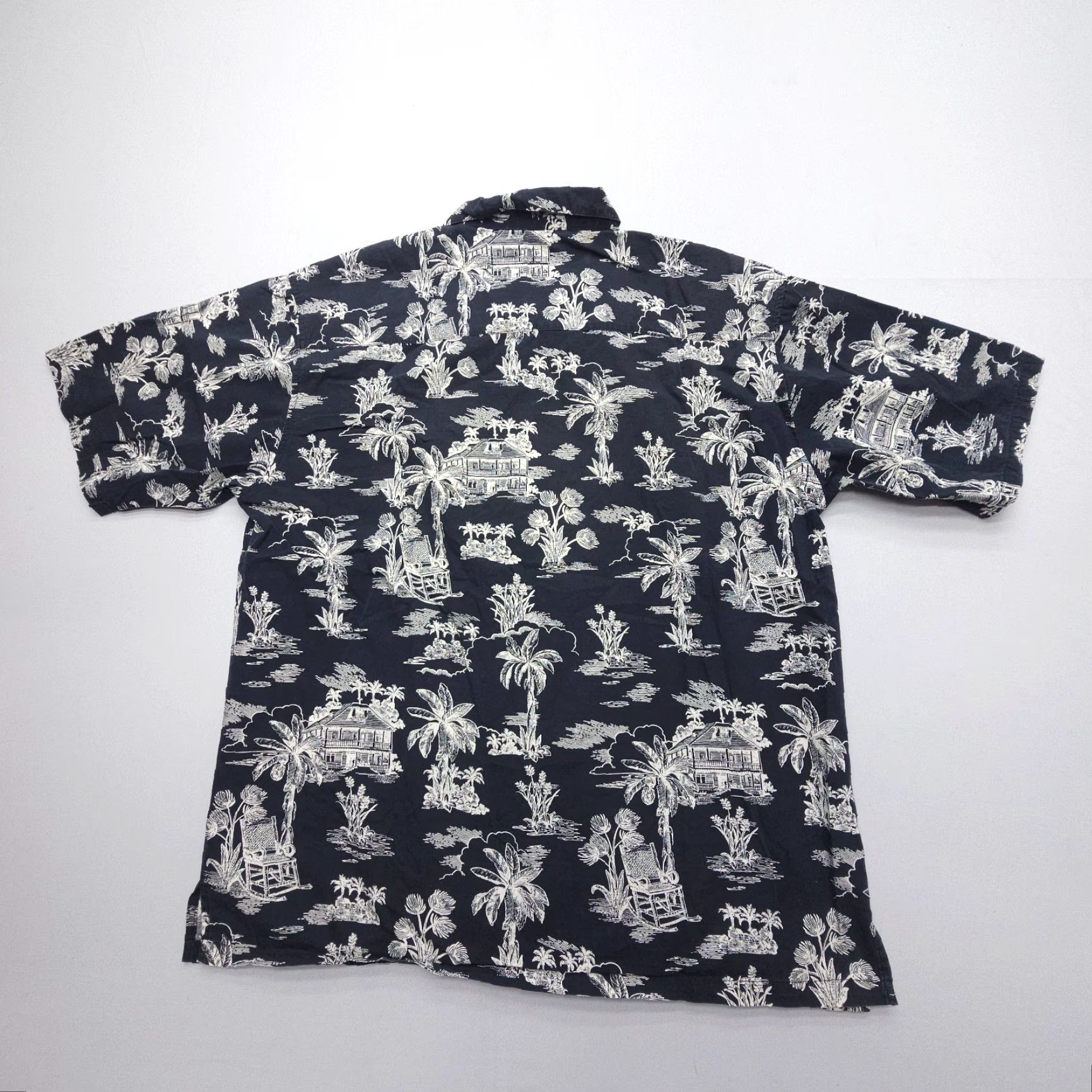 Ocean Pacific VINTAGE Ocean Pacific OP Sport Hawaiian Shirt Mens XL Floral Cotton Short Sleeve Button-Up Tropical 90s USA Mens Size US XL / EU 56 / 4 - 2 Thumbnail