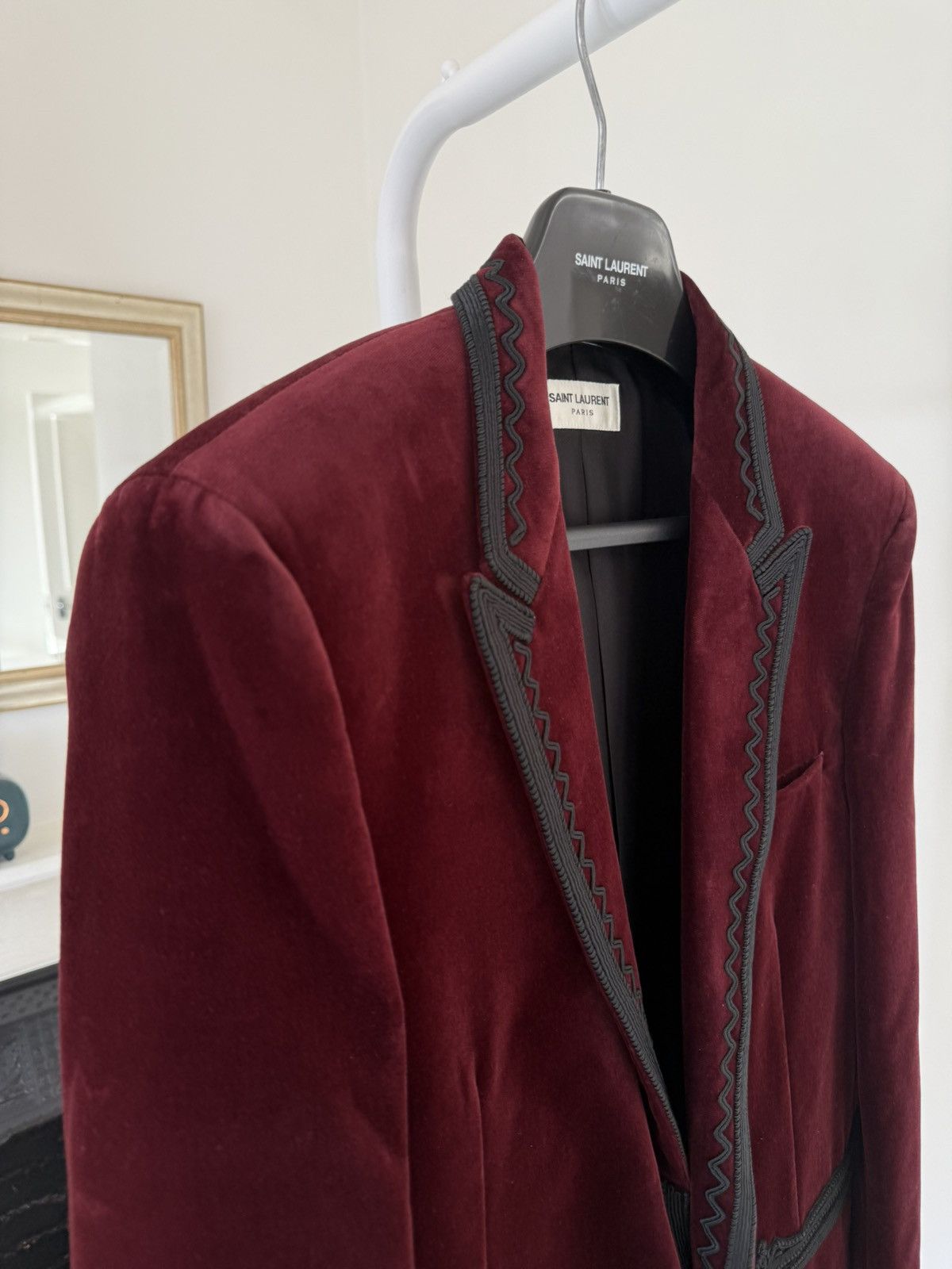 Saint Laurent Paris FW18 Saint Laurent Velvet Western Blazer Jacket Size 48R - 11 Thumbnail