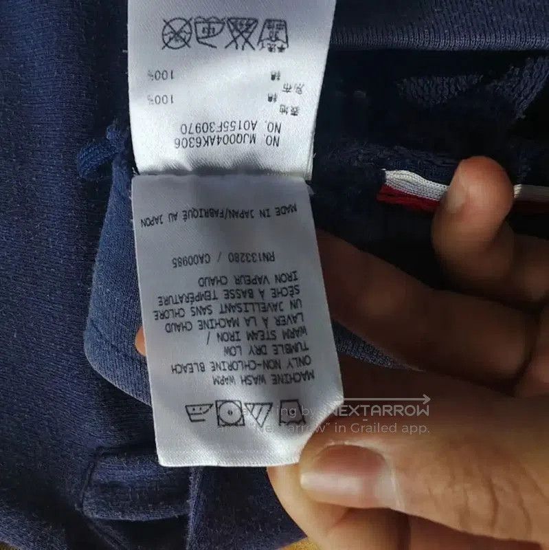 Thom Browne Thom Browne Navy Cotton Women's Casual Pants . Size 27" / US 4 / IT 40 - 5 Thumbnail
