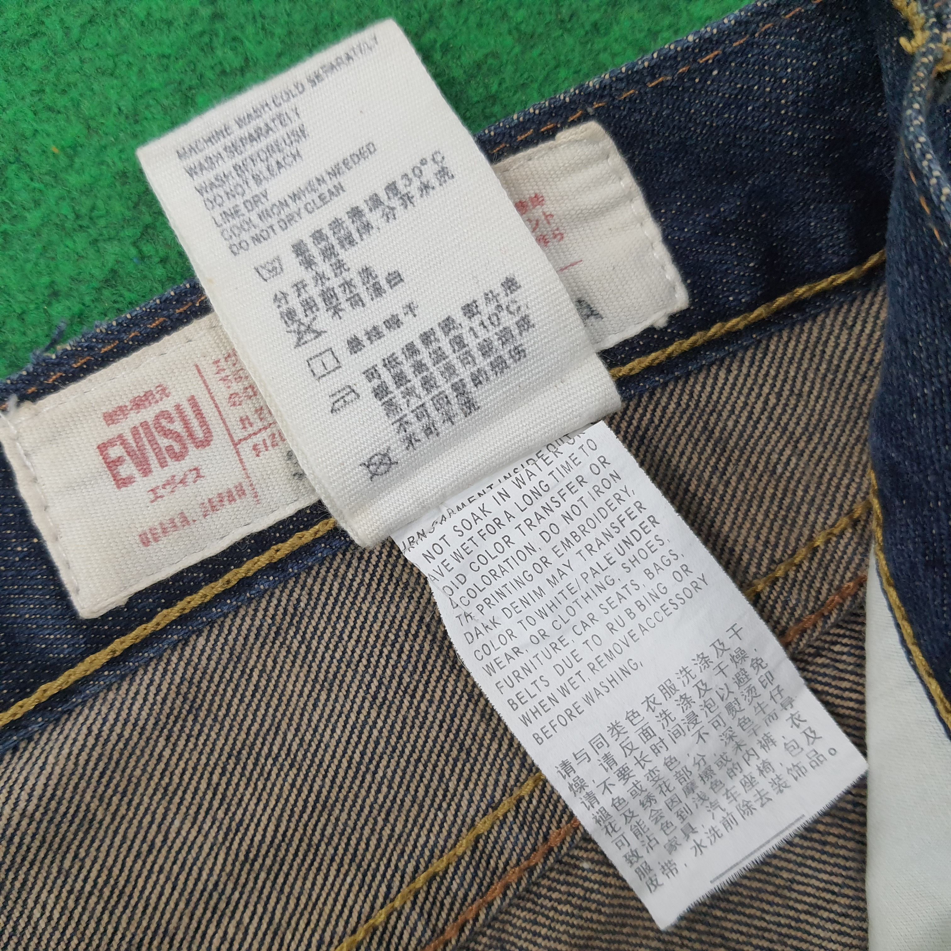 Evisu Vintage Evisu Selvedge Japan Custom Daicock Jeans C244N11 Size US 32 / EU 48 - 10 Thumbnail