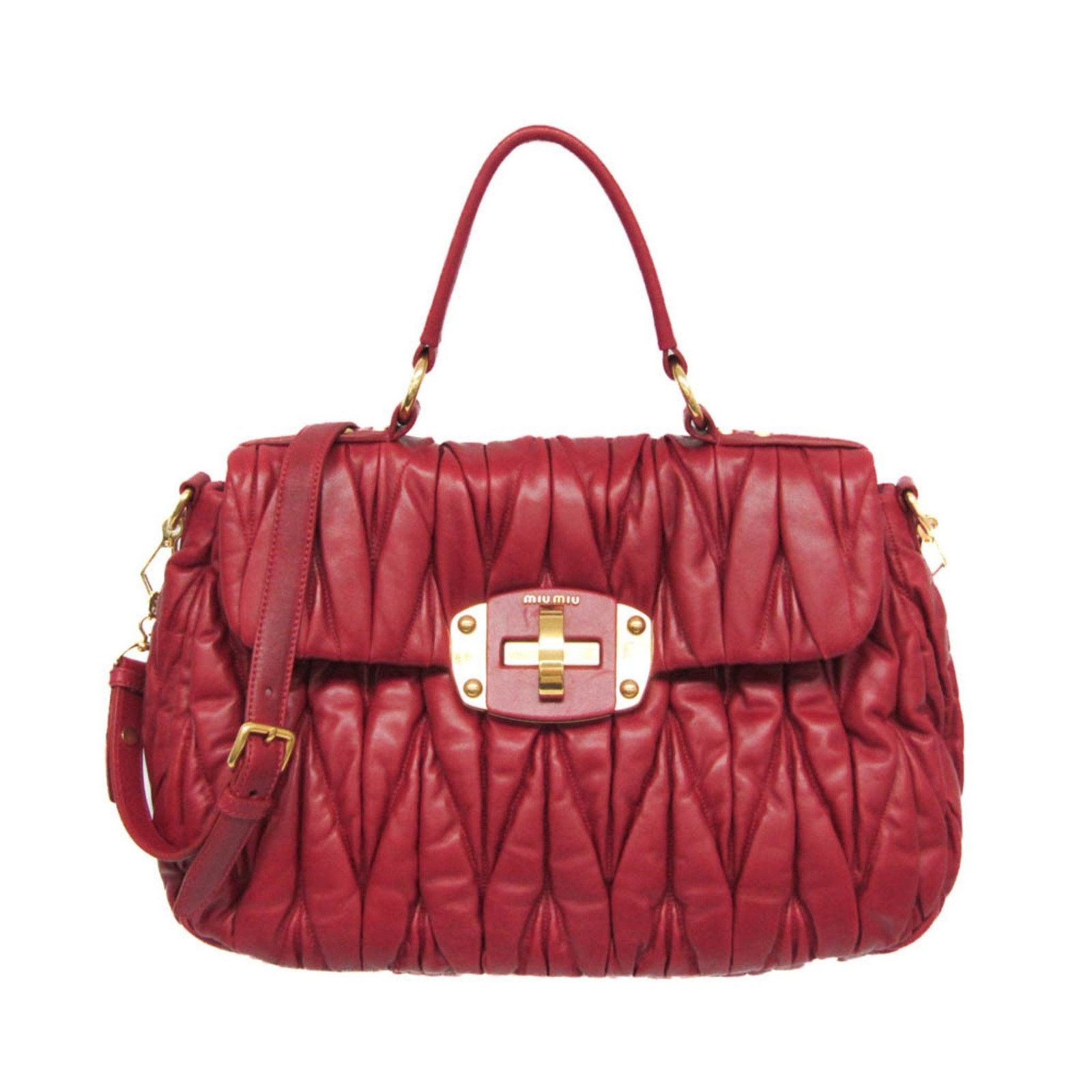 Miu Miu Others Red Handbags