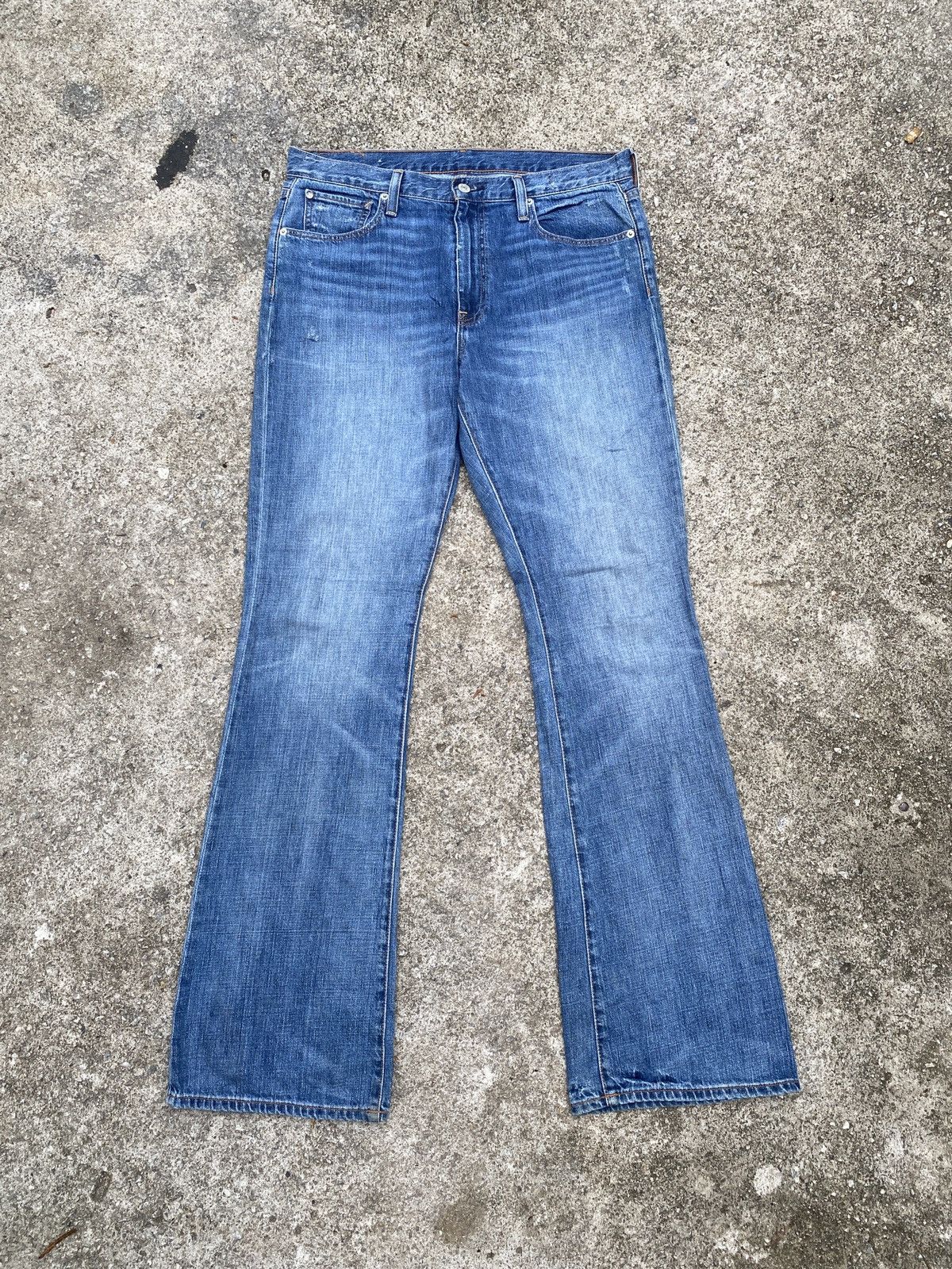 Denim & Supply Ralph Lauren × Polo Ralph Lauren × Ralph Lauren 2000s - Denim & Supply Ralph Lauren High Rise Flare Jeans Size US 34 / EU 50 - 4 Thumbnail