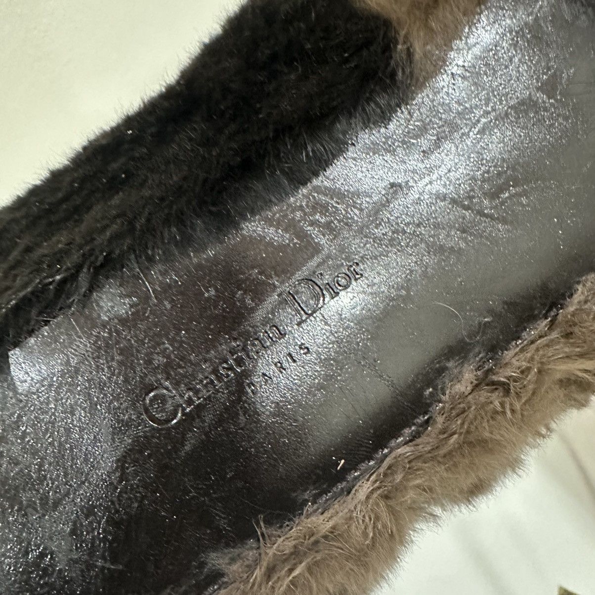 Christian Dior Monsieur ‼️YES‼️ CHRISTIAN DIOR BROWN MULI-FUR ANIMAL PRINT LETAHER BAG Size ONE SIZE - 5 Thumbnail