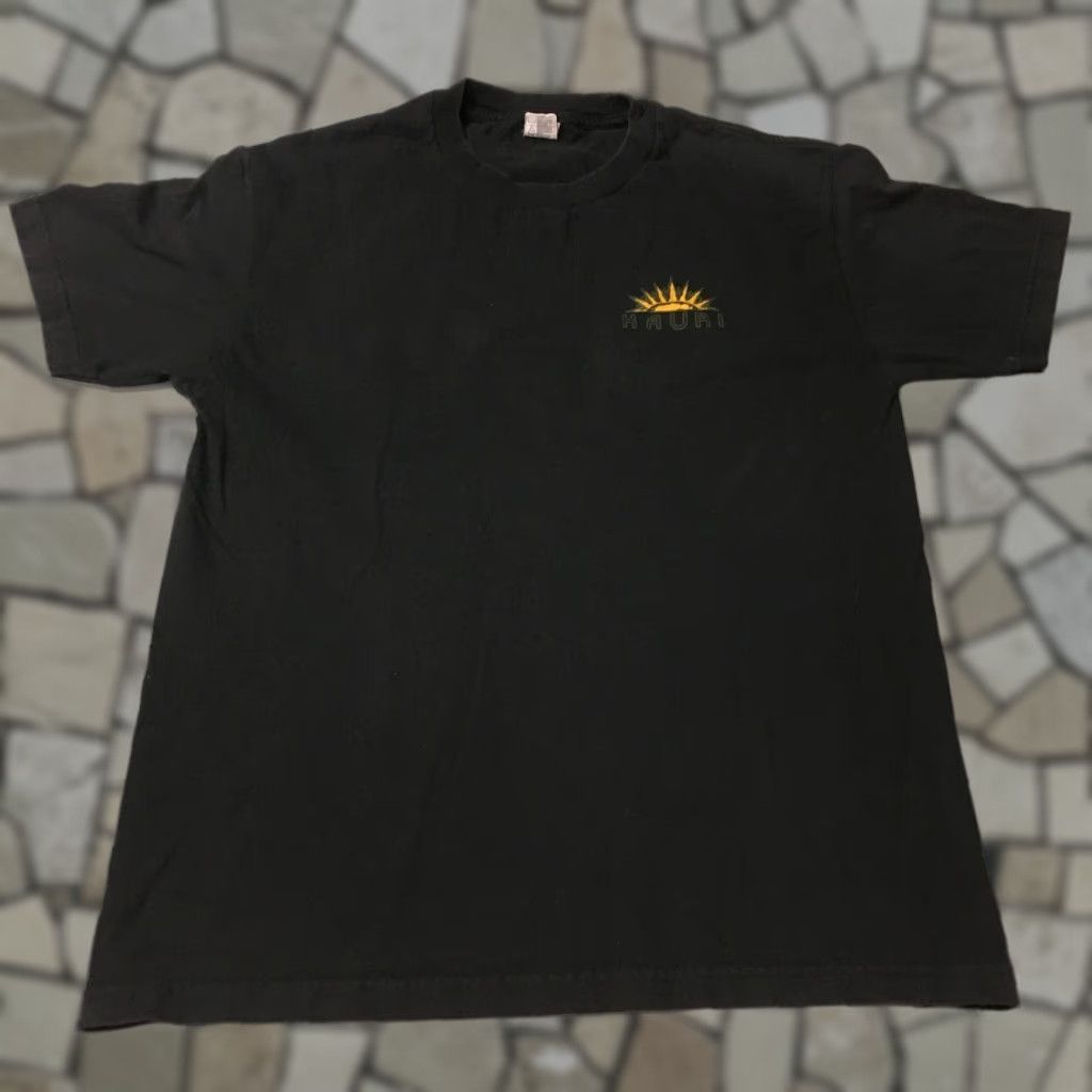 Vintage VINTAGE Maui Kauai Hawaii NICE Graphic T Shirt Tee L Mens Black Island Map 90s Theme Size US L / EU 52-54 / 3 - 1 Thumbnail