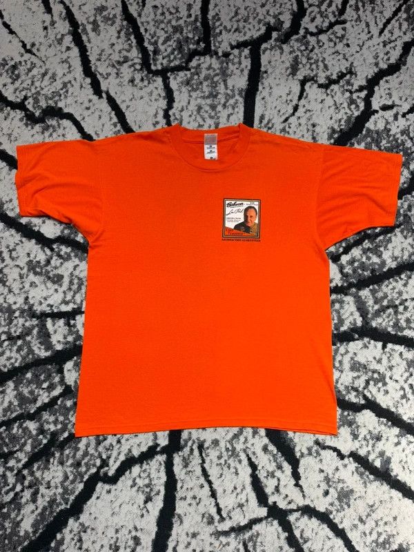 Fruit Of The Loom Vintage Fruit of the Loom Gibson Les Paul Orange XL T-Shirt Size US XL / EU 56 / 4 - 1 Thumbnail