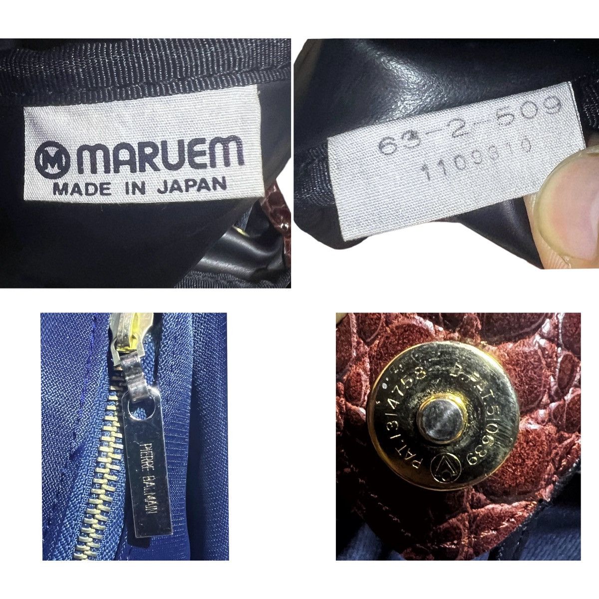 Balmain PIERRE BALMAIN NYLON BACKPACK MADE IN JAPAN Size ONE SIZE - 3 Thumbnail