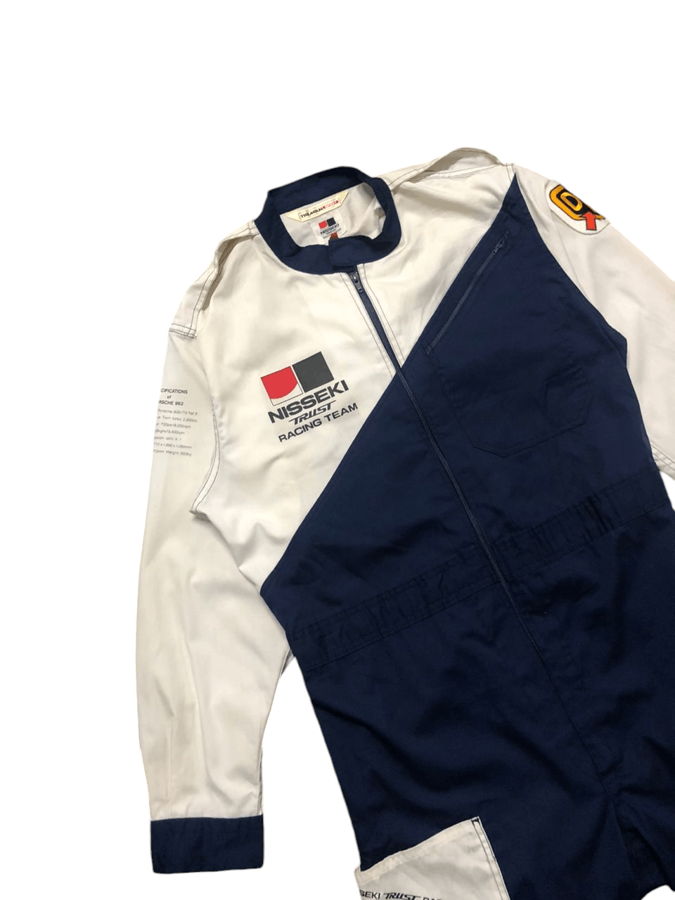 Sports Specialties × Vintage 💥Vintage Coveralls Nisekki Trust Racing Team Size US 39 - 4 Thumbnail