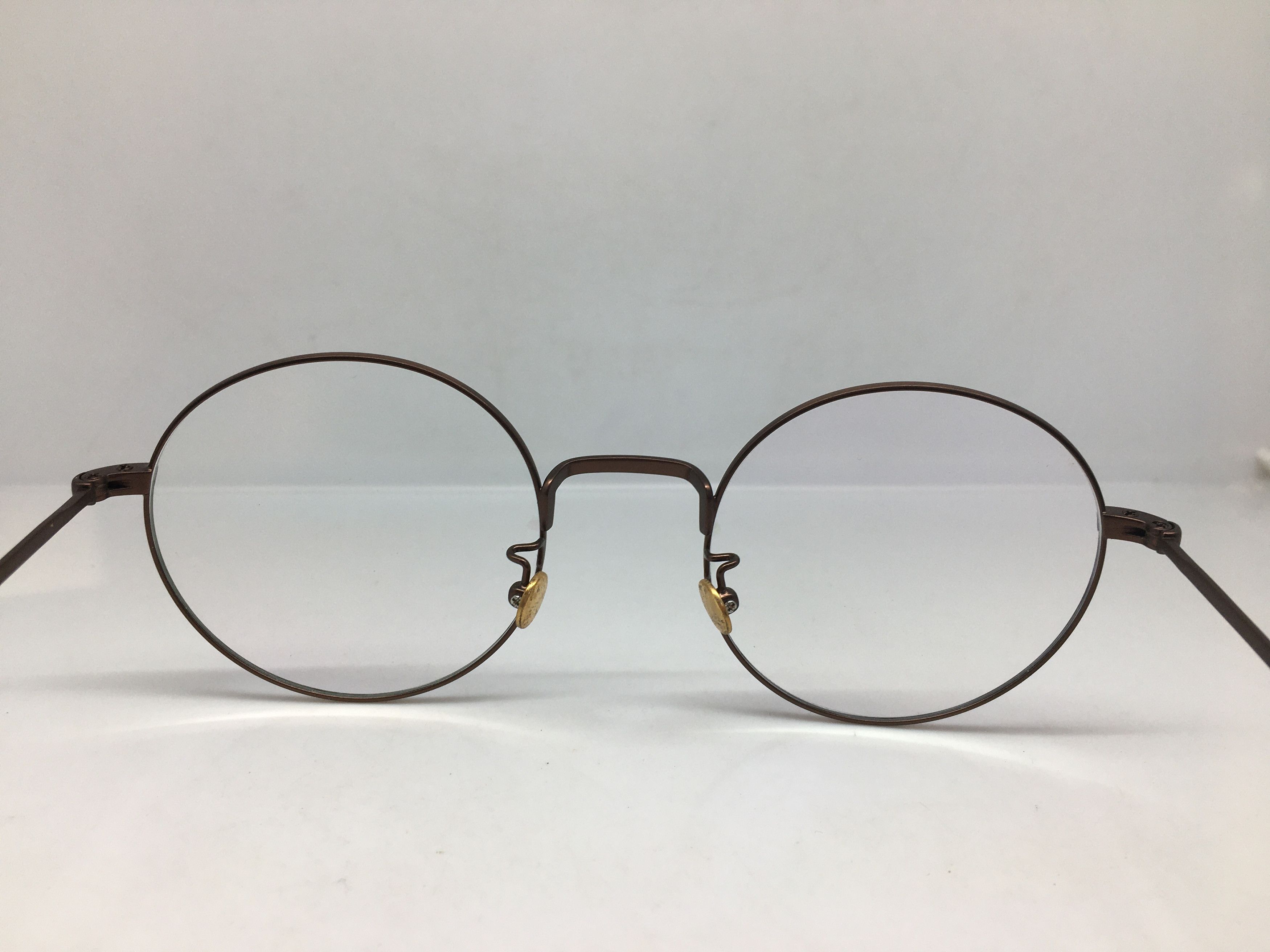 Other Brown Round Eyeglasses Frame GATSBY ARISTOCRAT Size ONE SIZE - 4 Thumbnail