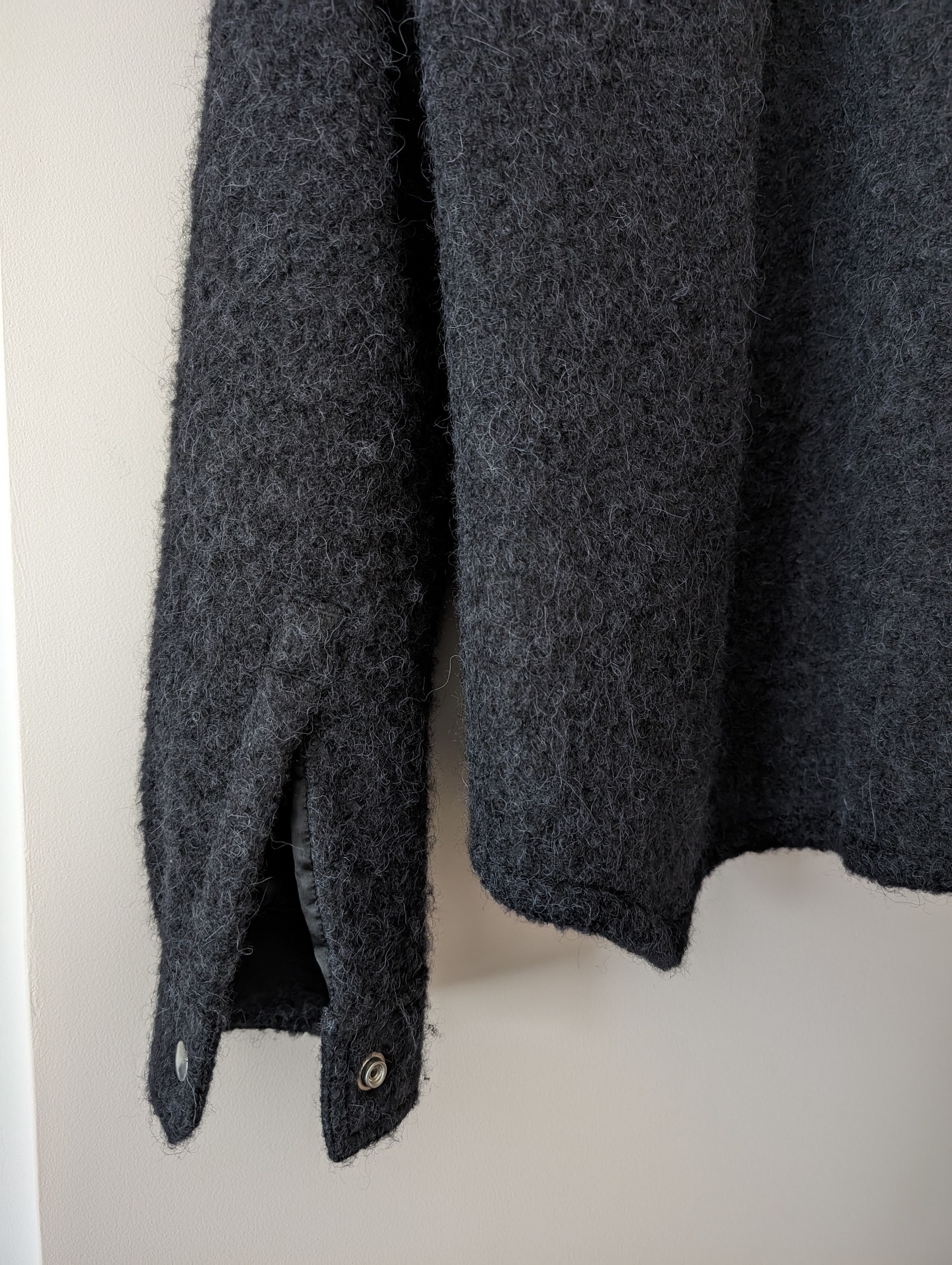 Rick Owens FW21 Alpaca/Mohair Outershirt Size US M / EU 48-50 / 2 - 10 Thumbnail