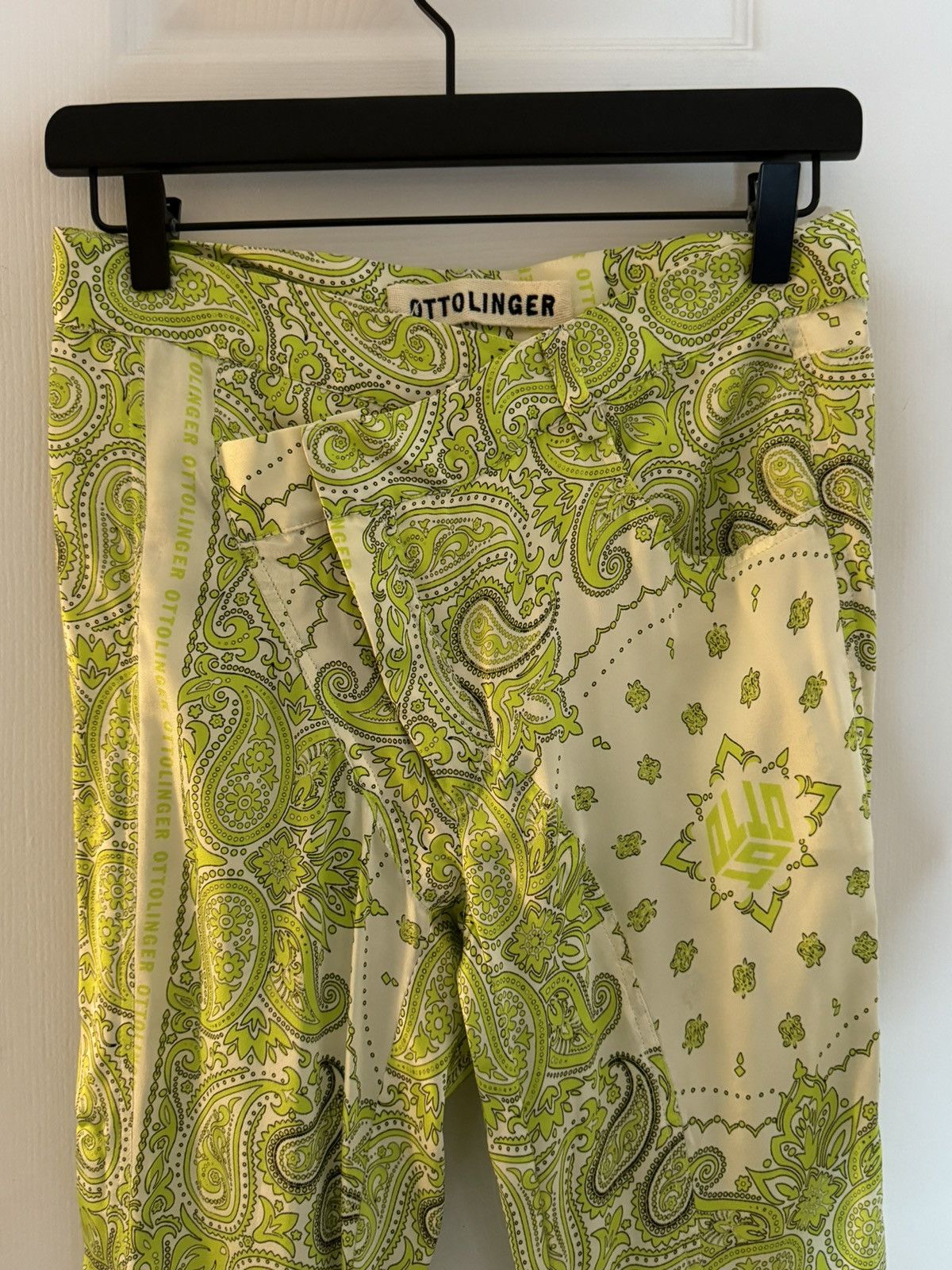Ottolinger Ottlinger asymmetrical deconstructed Silk Pants size DE38 Size 27" / US 4 / IT 40 - 2 Thumbnail