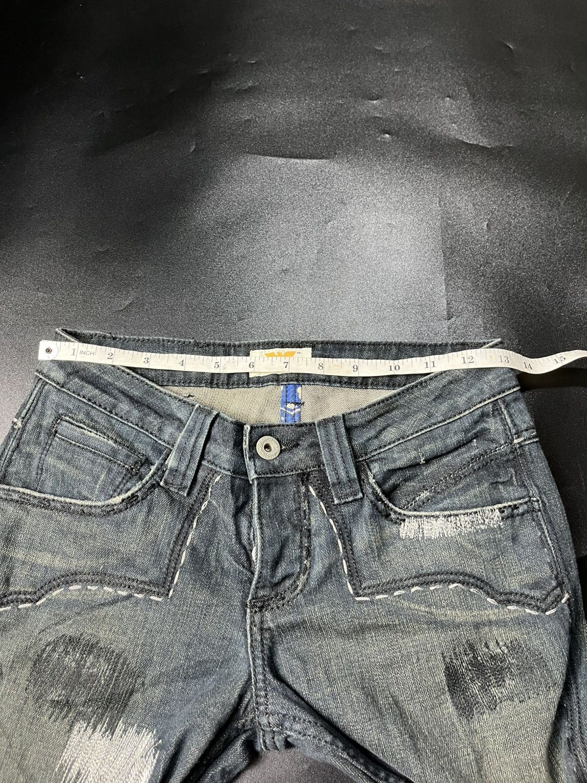 Hysteric Glamour × If Six Was Nine × Japanese Brand Japanese Super flared jeans antik denim Size US 29 - 16 Thumbnail