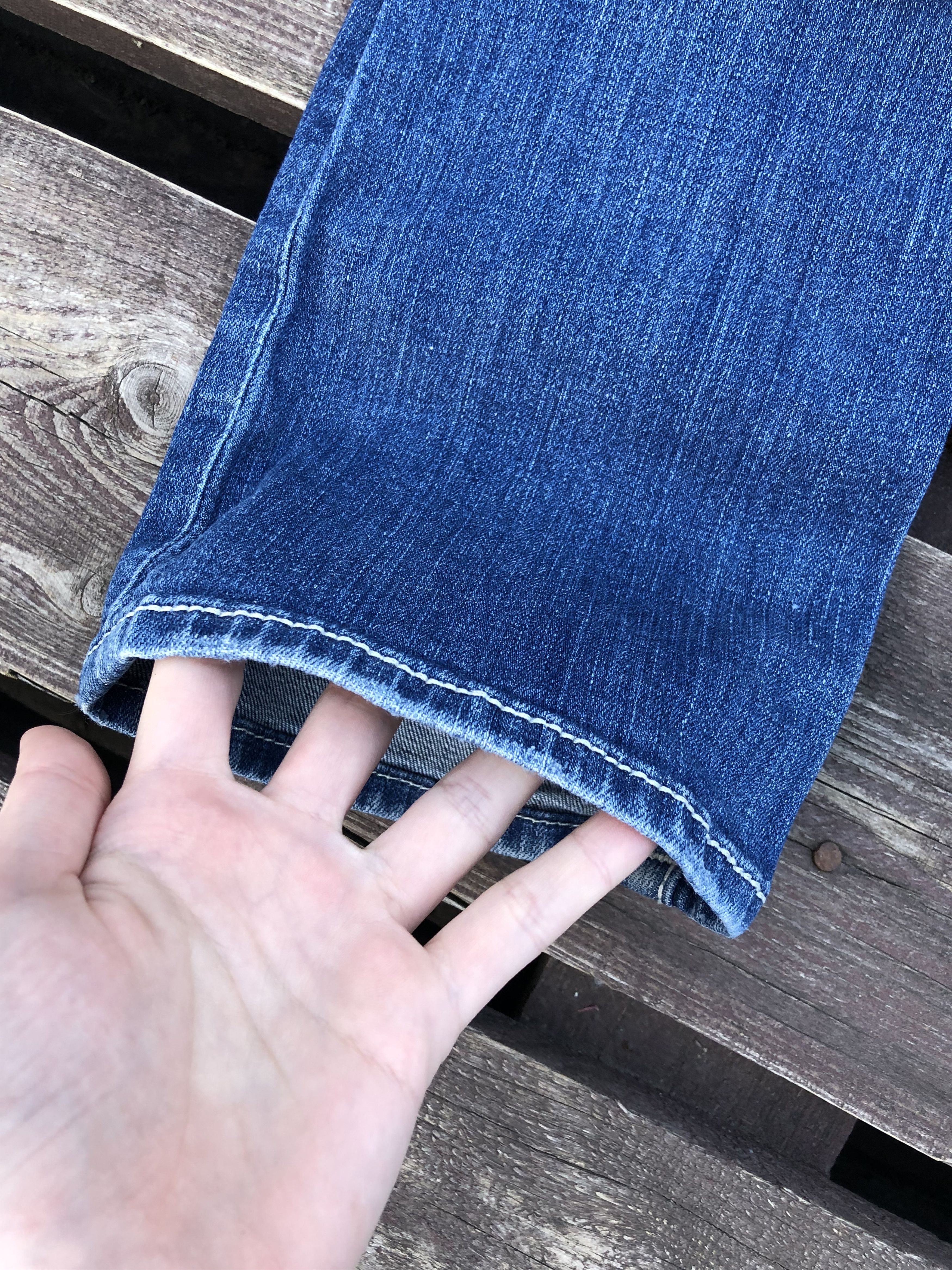 True Religion Vintage Y2K True Religion Straight Denim Jeans Size 28 Size 28" / US 6 / IT 42 - 22 Thumbnail