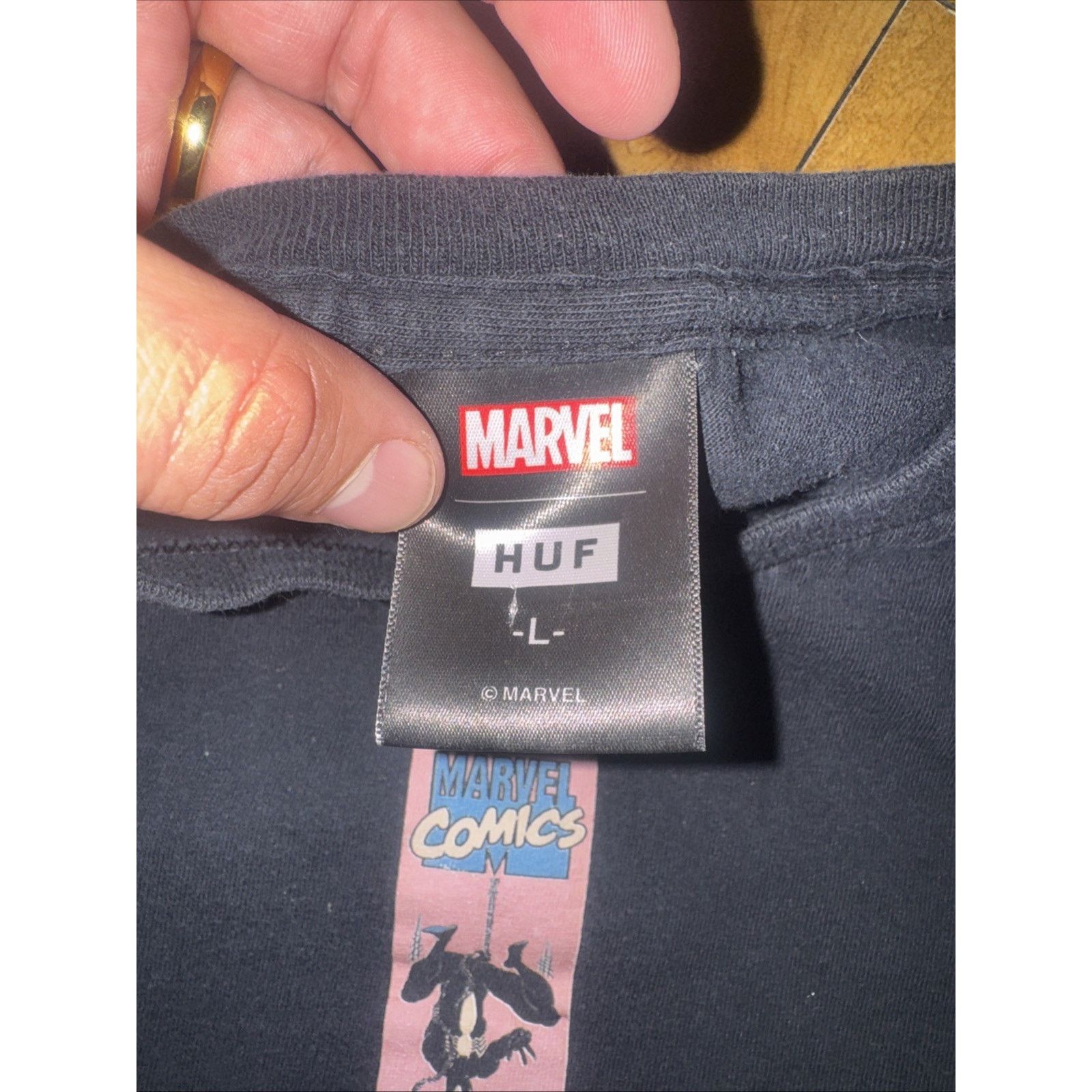 Huf × Marvel Comics HUF Spiderman Skateboarding T-Shirt Youth Large 18x22 Size L / US 10 / IT 46 - 5 Thumbnail