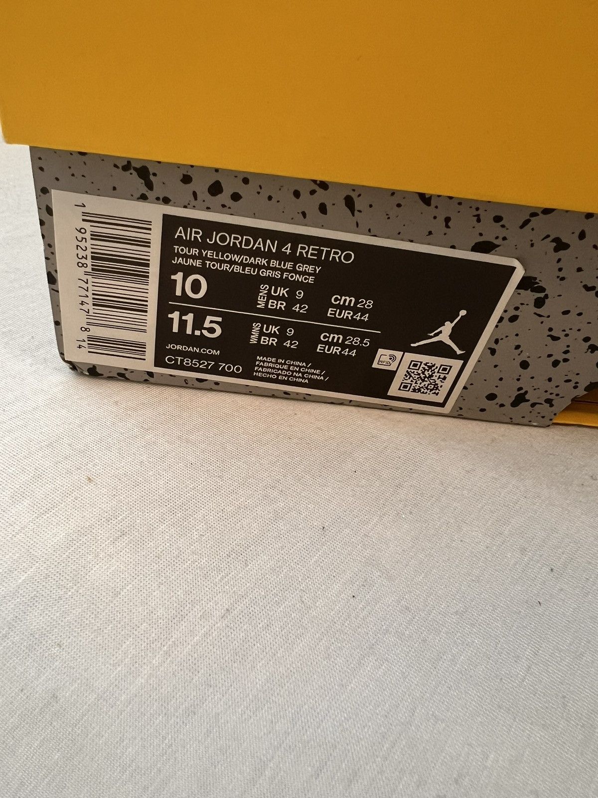 Jordan Brand Air Jordan 4 Retro Lightning Size US 10 / EU 43 - 6 Thumbnail