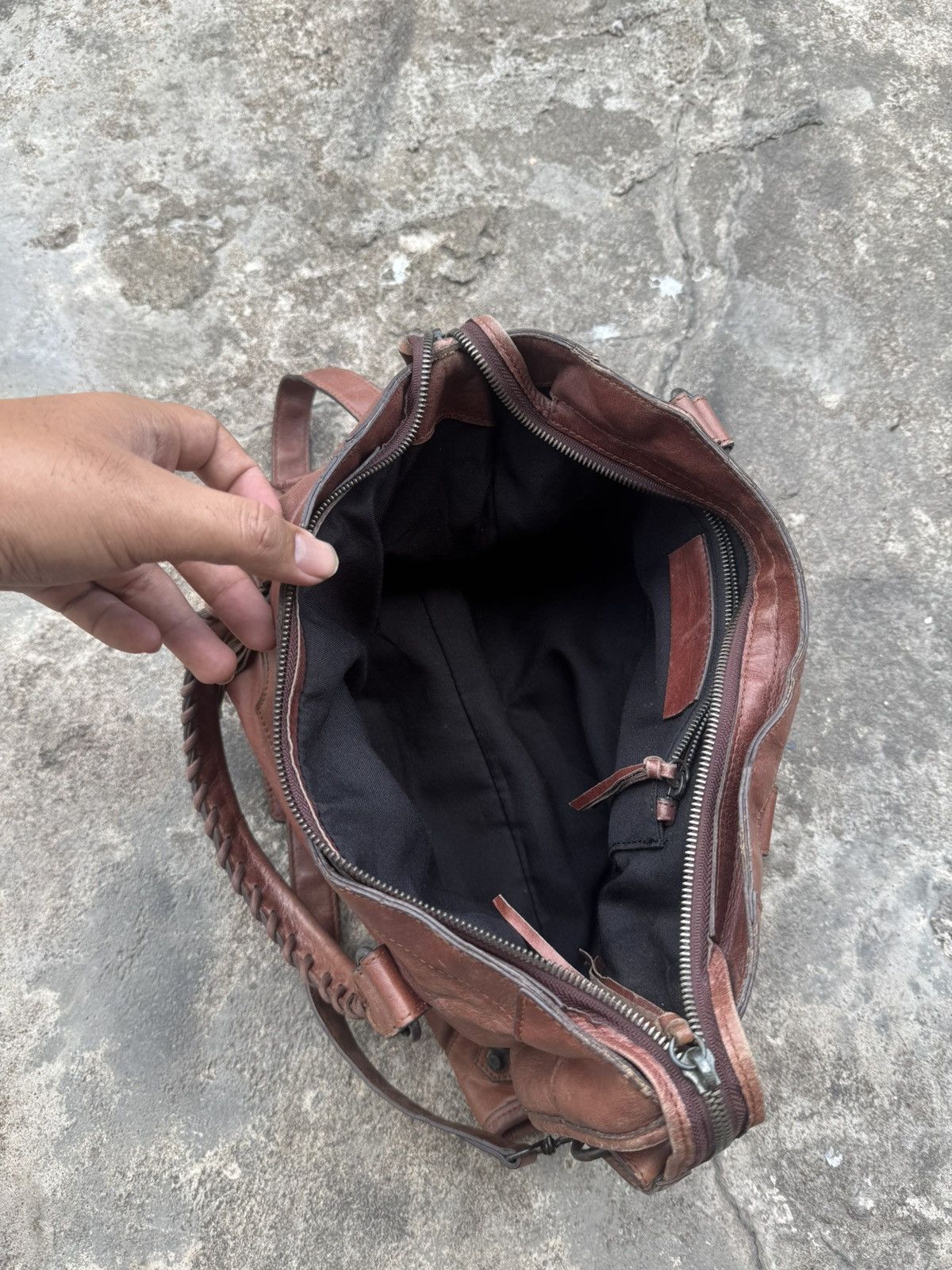Vintage Leather City Bags Size ONE SIZE - 6 Thumbnail