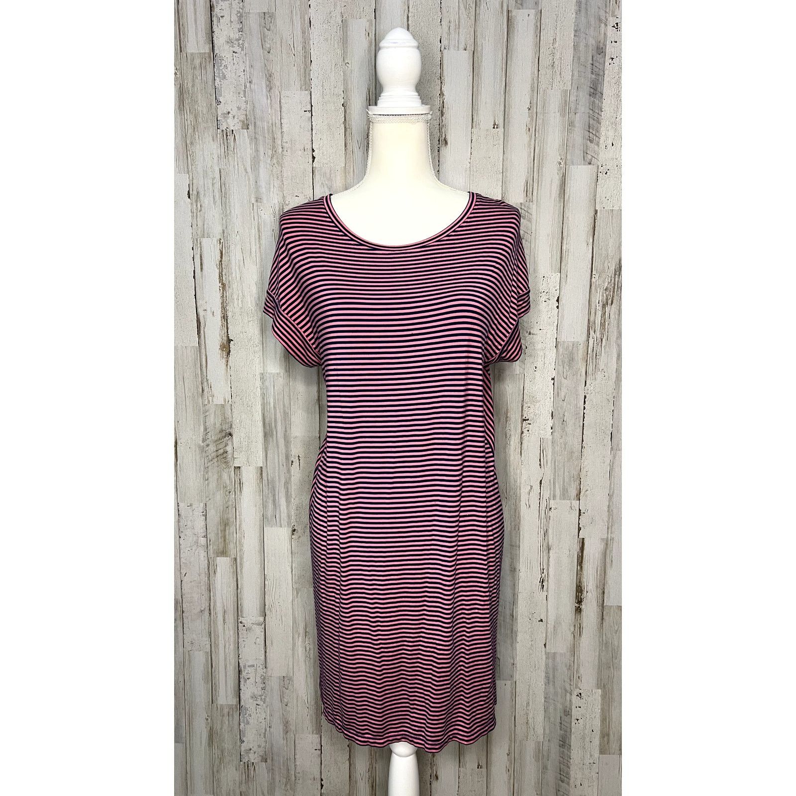 Tommy Bahama Tommy Bahama Women's XS Striped T-Shirt Dress Multicolor Size XS / US 0-2 / IT 36-38 - 2 Thumbnail