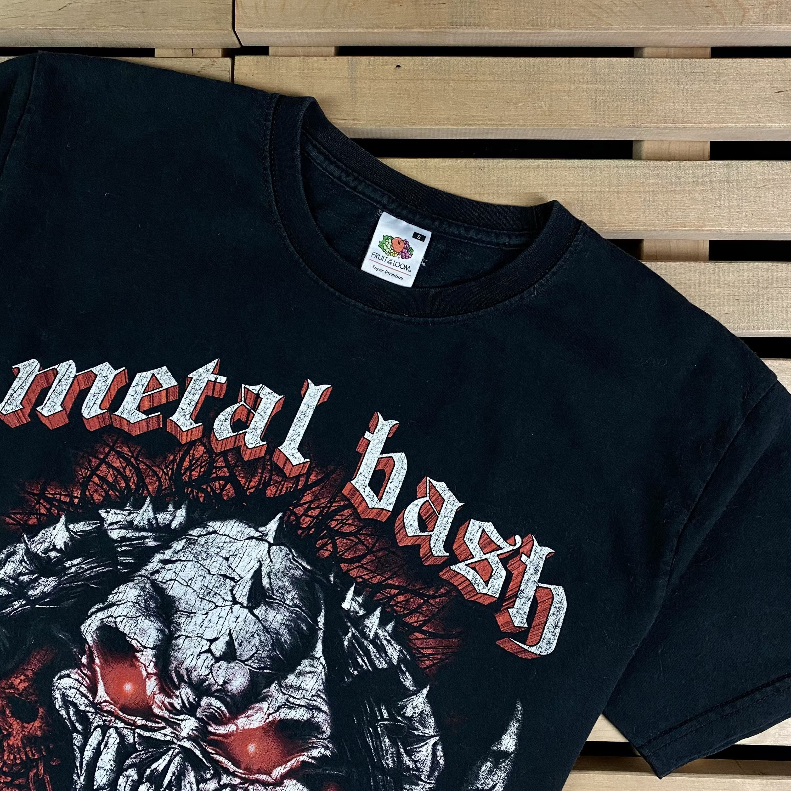 Band Tees Mens Rock T-Shirt Metal Bash Vintage Size S Size US S / EU 44-46 / 1 - 3 Thumbnail