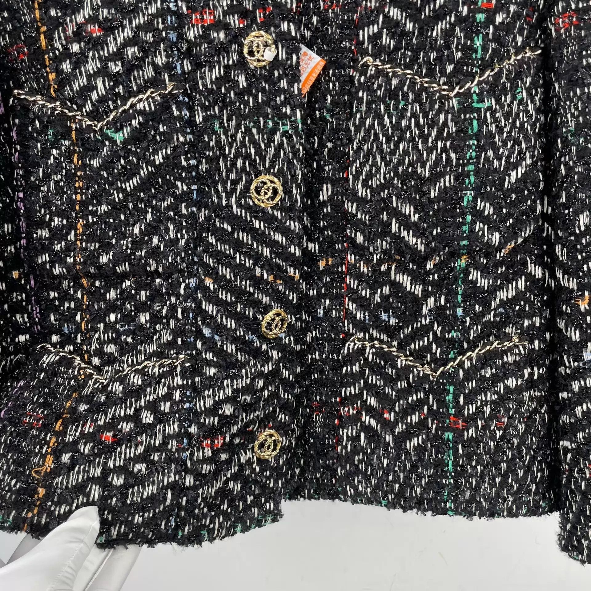 Chanel Chanel Heavy Tweed Cardigan Size S / US 4 / IT 40 - 3 Thumbnail