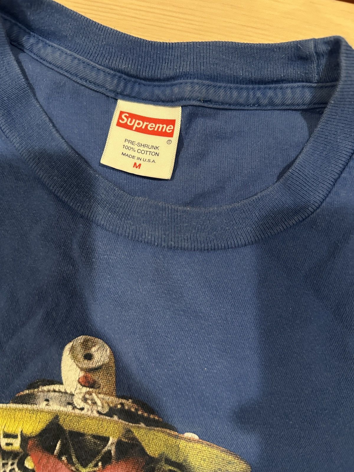 Supreme Supreme Rammelzee T-shirt Blue M Size US M / EU 48-50 / 2 - 4 Thumbnail