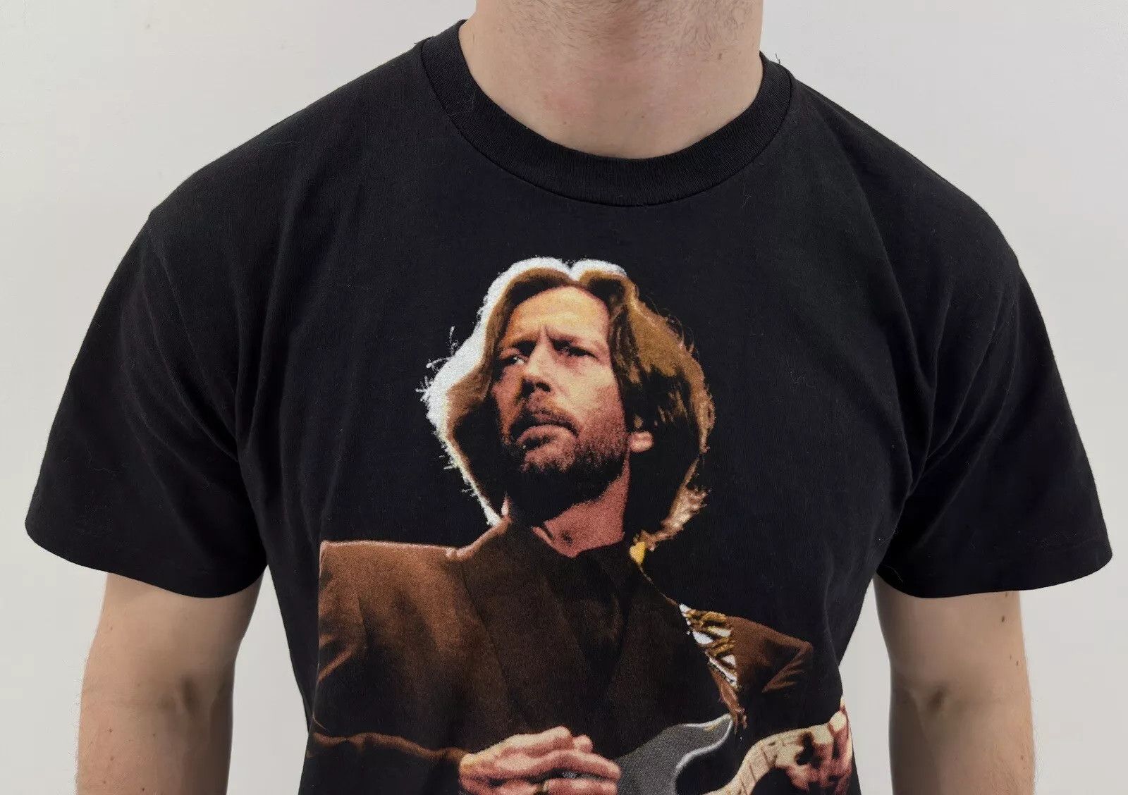 Brockum Vintage Eric Clapton Shirt 1991 Tour Single Rock Band Size US L / EU 52-54 / 3 - 2 Thumbnail