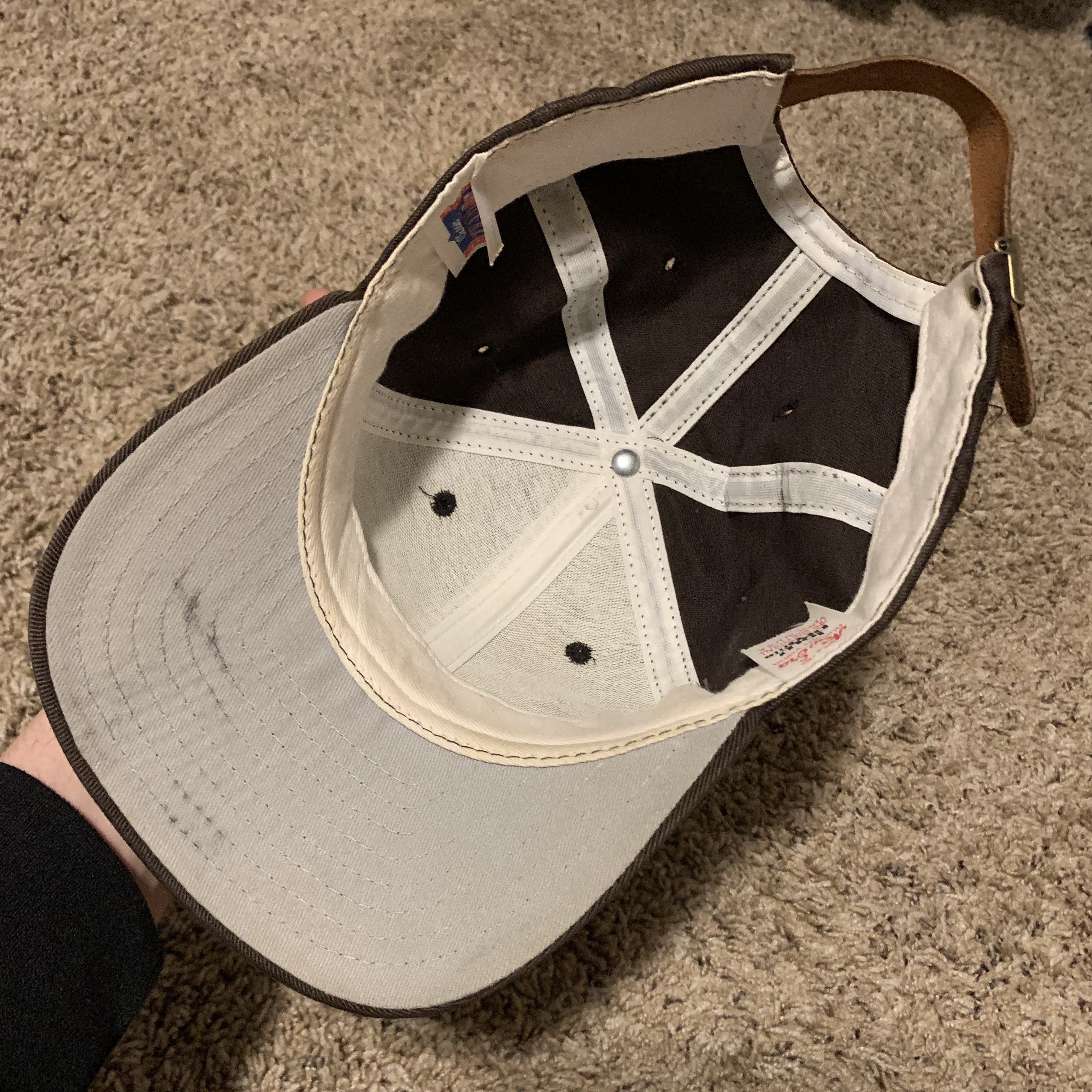 New Era VINTAGE NEW ERA NEW ORLEANS SAINTS HAT Size ONE SIZE - 2 Thumbnail