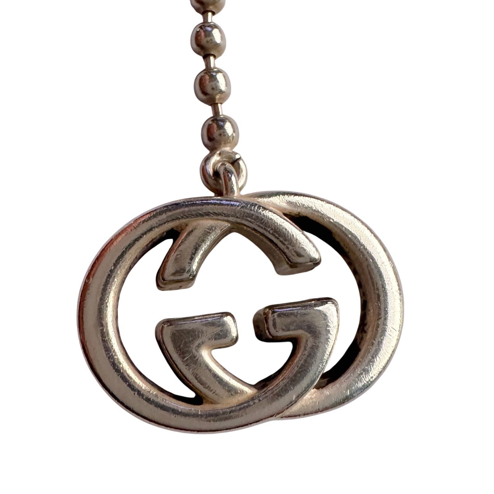 Gucci GUCCI GG Toggle Ball Chain Necklace with Box & Dust Bag Size ONE SIZE - 7 Thumbnail