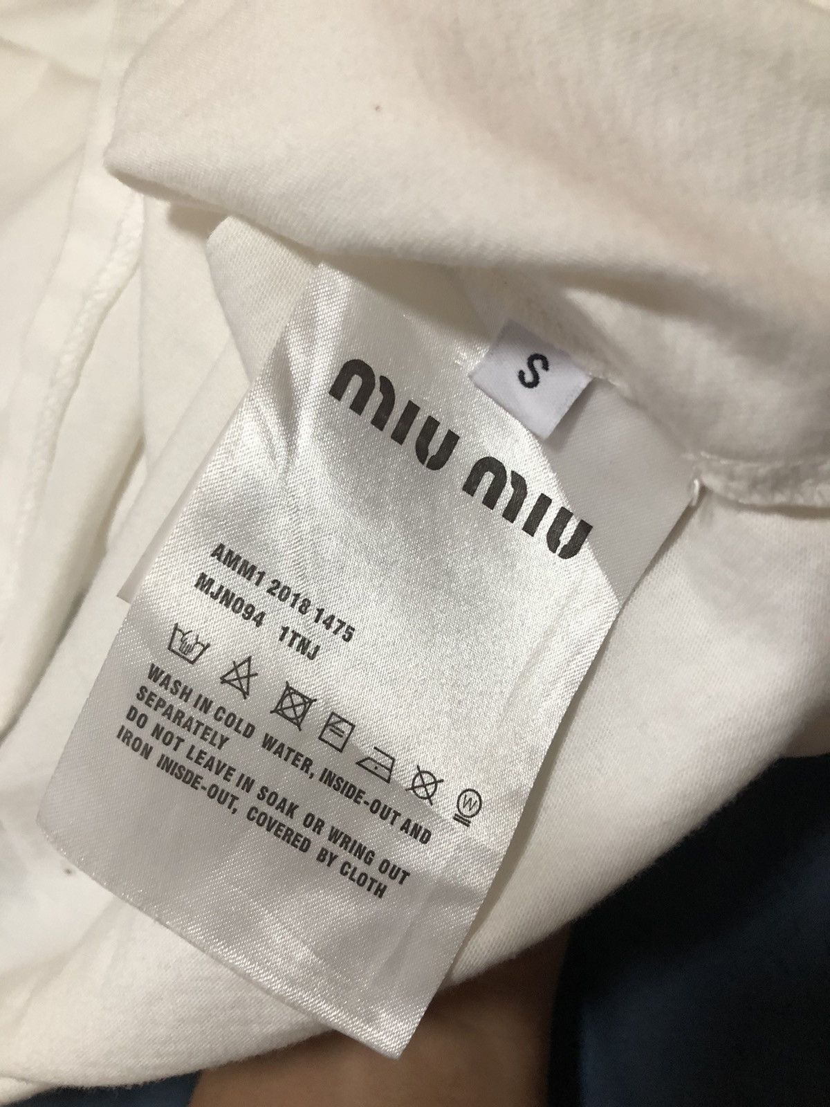Miu Miu Miu Miu tee Size XS / US 0-2 / IT 36-38 - 4 Thumbnail