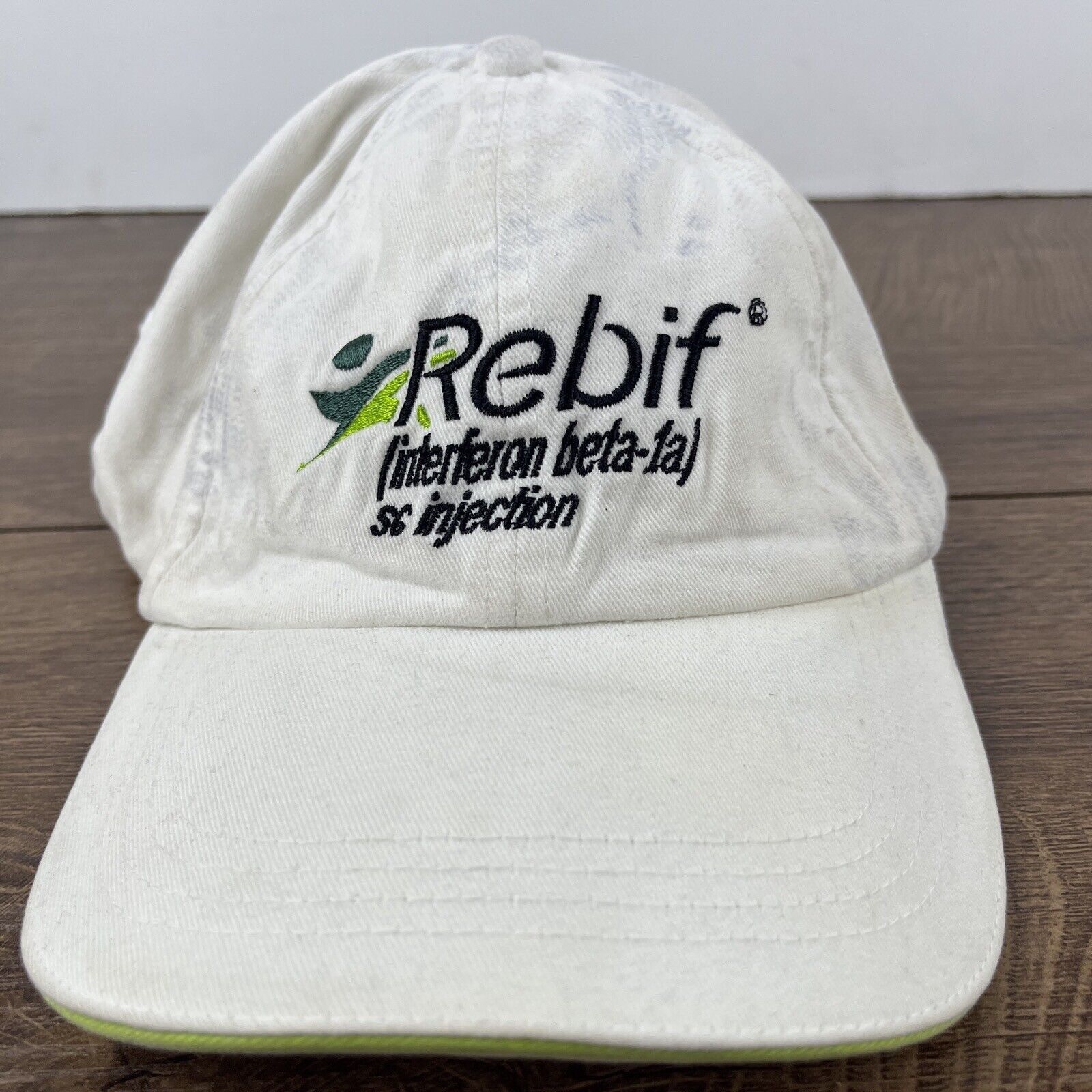 Other Rebif Hat Beta Fal Injection White Hat Adjustable Adult Size Size ONE SIZE - 3 Thumbnail