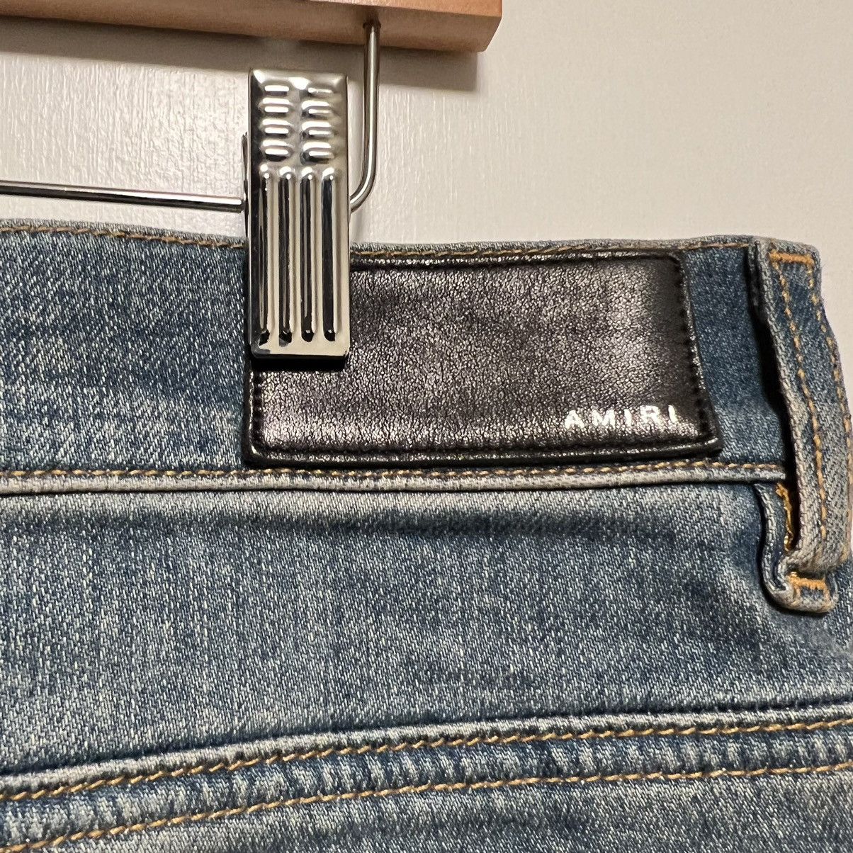 Amiri Amiri Flannel Core Logo Jeans Clay Indigo Size US 34 / EU 50 - 3 Thumbnail