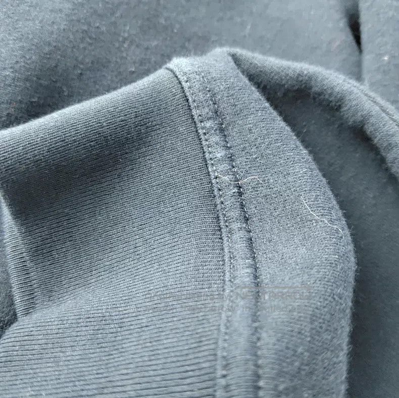 Hermes Hermes Autumn-Winter Navy Blue Cotton Men's Long Sleeve Sw Size US XL / EU 56 / 4 - 5 Thumbnail