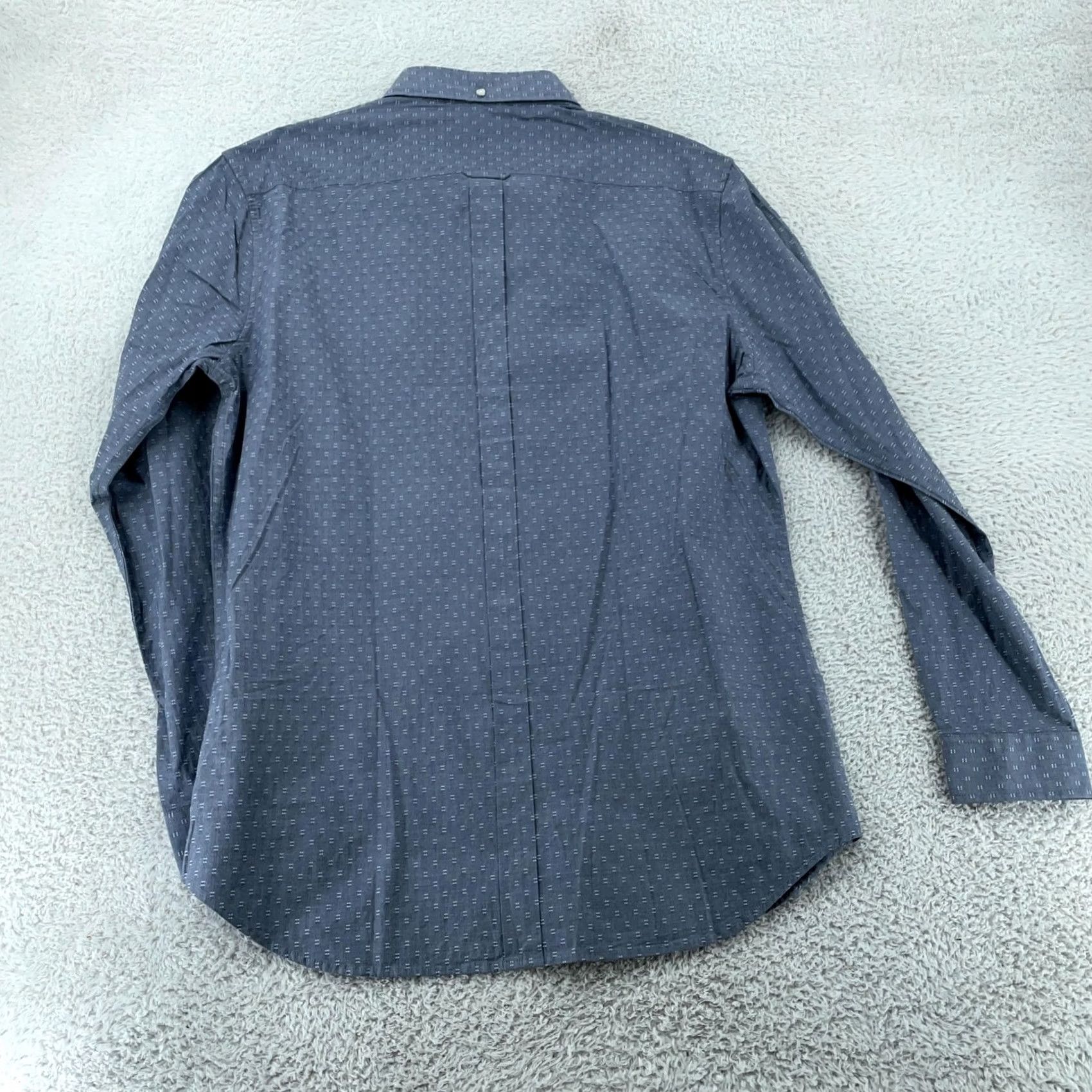 Ben Sherman Ben Sherman Shirt Men XL Blue Depths Soho Slim Fit Button-Down BS30LW023 Size US XL / EU 56 / 4 - 3 Thumbnail