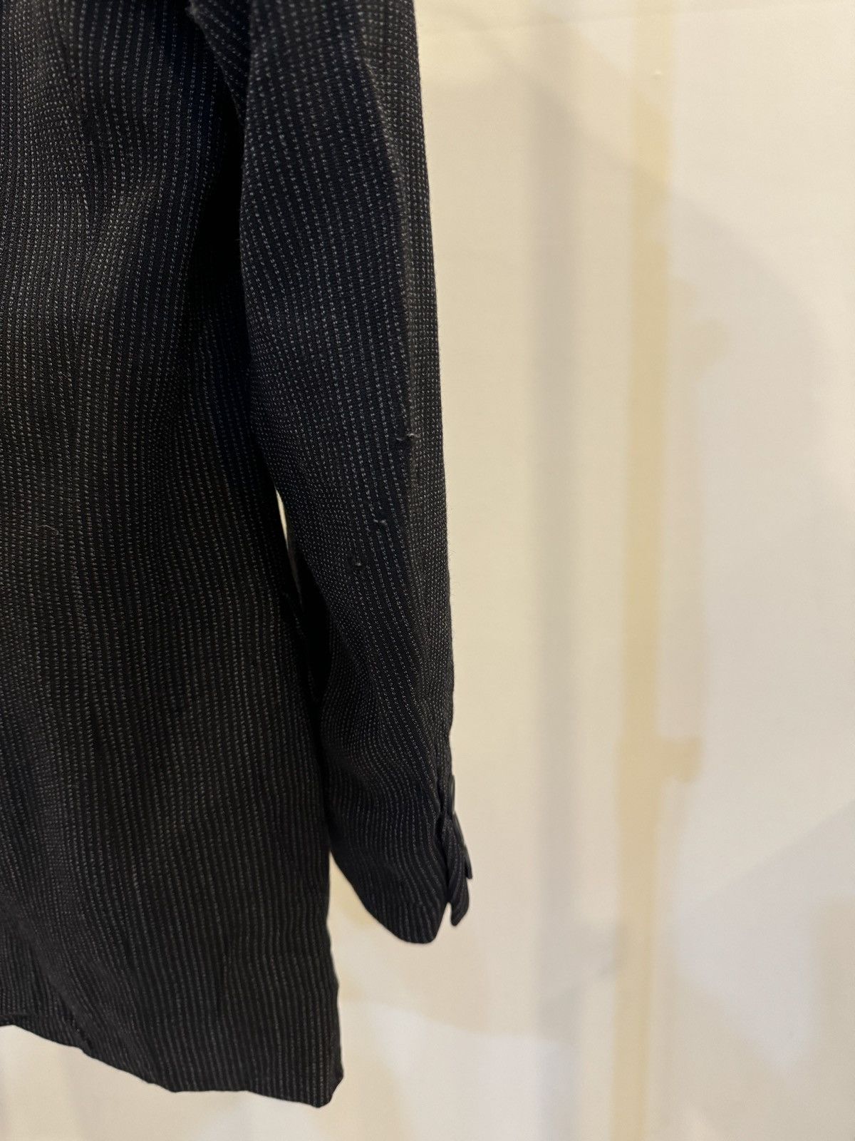 Yohji Yamamoto Yohji Yamamoto Wabash Striped Blazer Size 38S - 5 Thumbnail