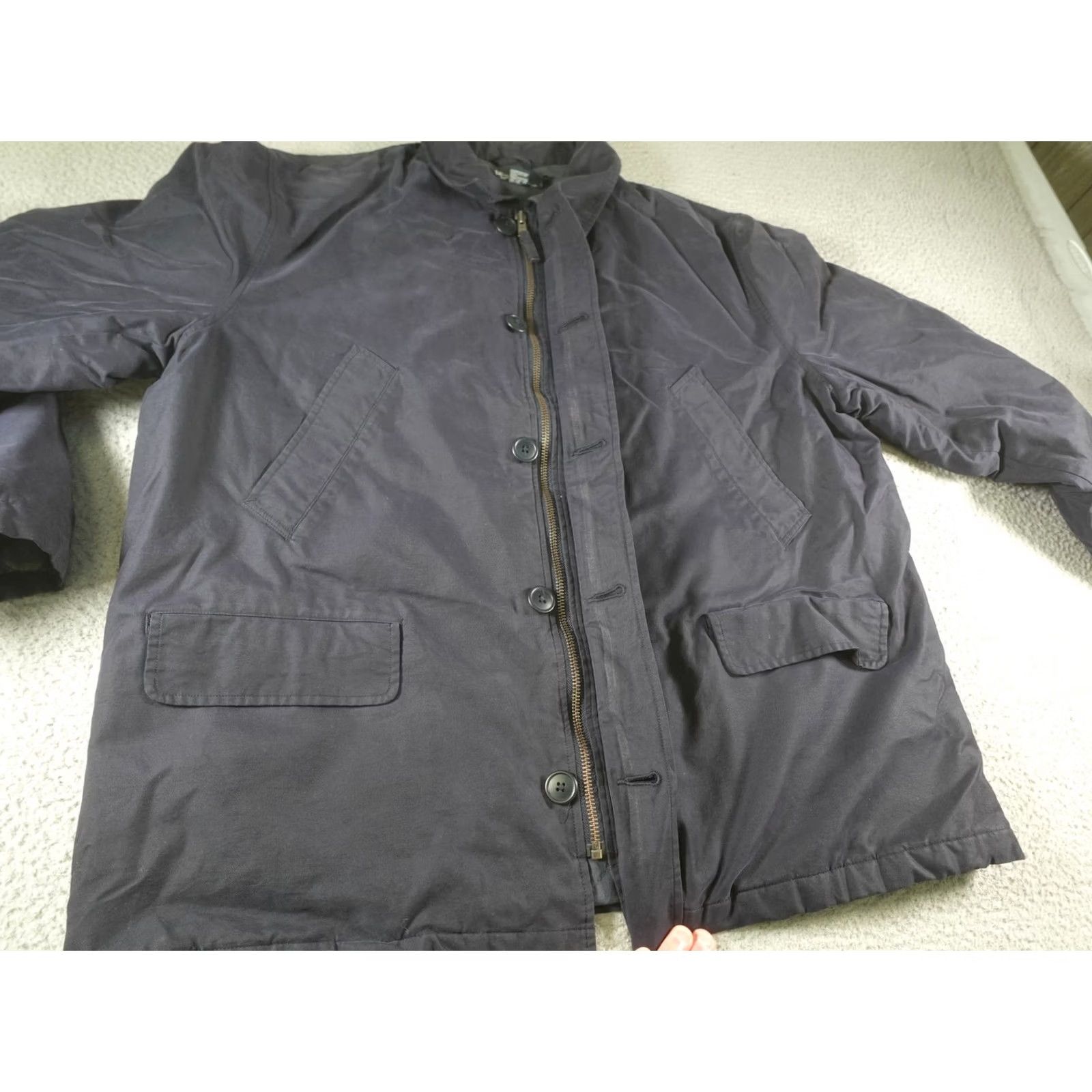 Polo Ralph Lauren VINTAGE Polo Ralph Lauren Coat Mens 2XL Blue Chore Barn Field Insulated Overcoat Size US XXL / EU 58 / 5 - 5 Thumbnail