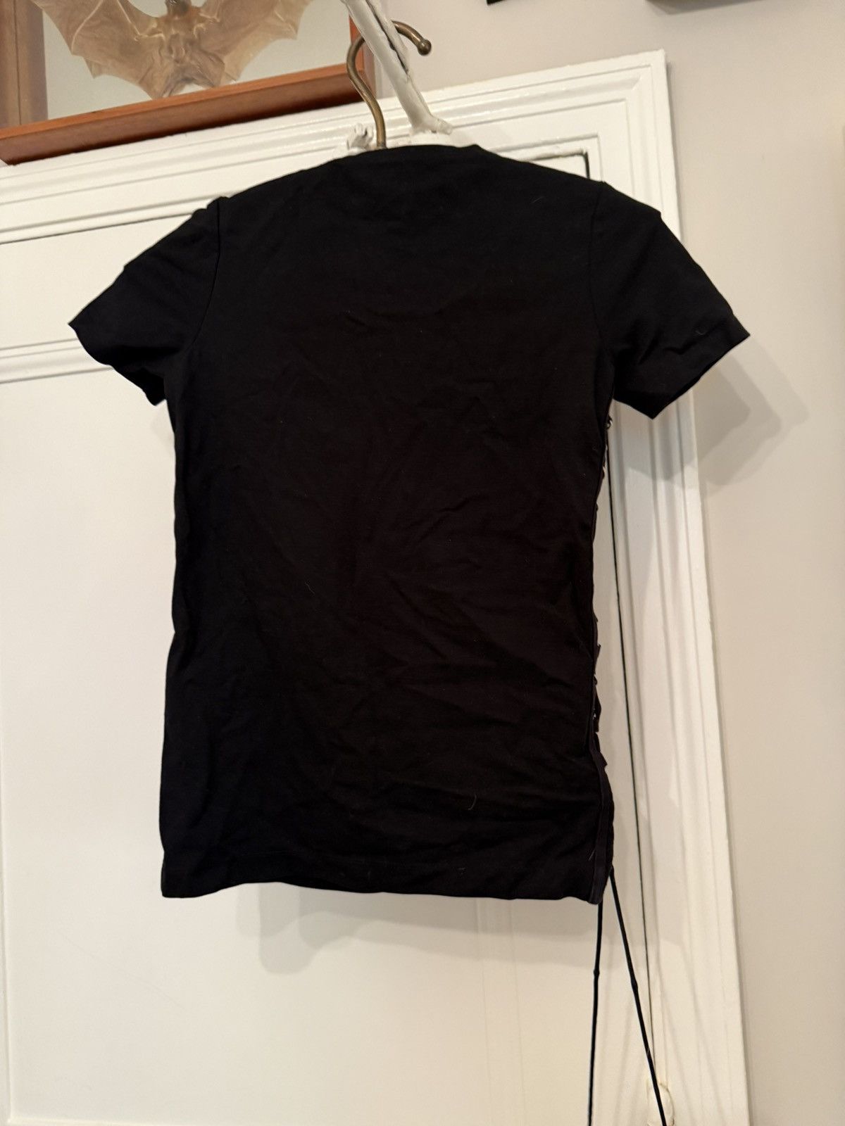 Diesel Black Gold Diesel black T-shirt with metal detail Size M / US 6-8 / IT 42-44 - 7 Thumbnail