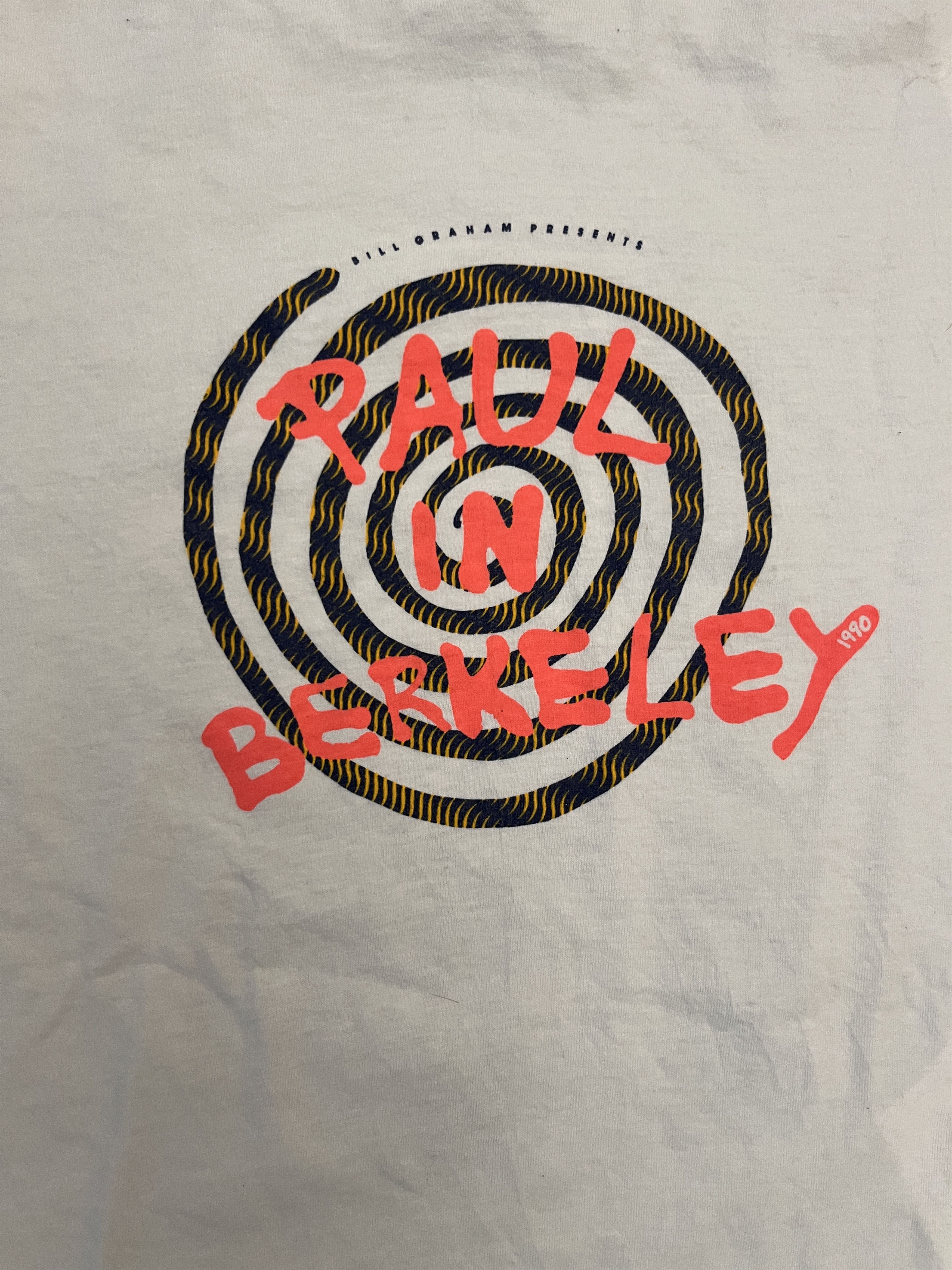 Vintage Vtg 1990 Paul McCartney BACKSTAGE CREW Tour Shirt XL Size US XL / EU 56 / 4 - 6 Thumbnail