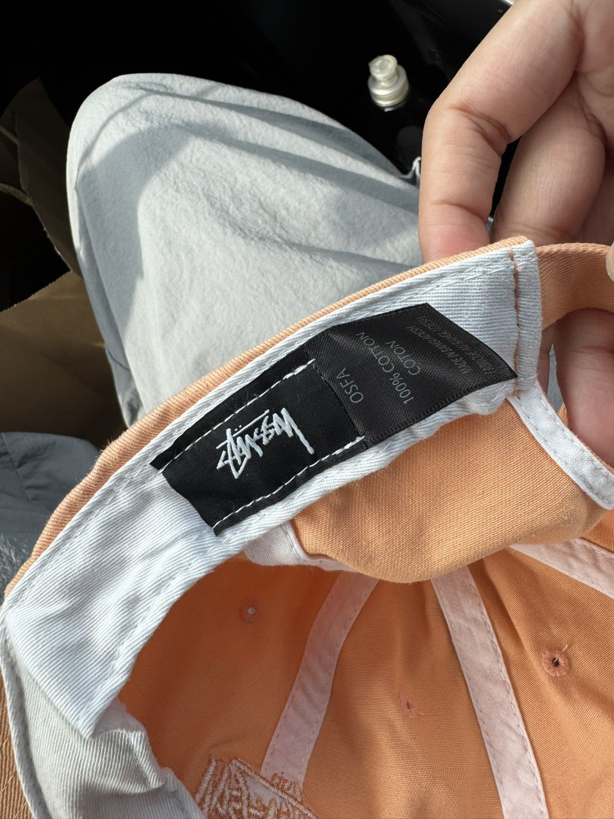 Stussy stussy pastel orange cap Size ONE SIZE - 2 Thumbnail