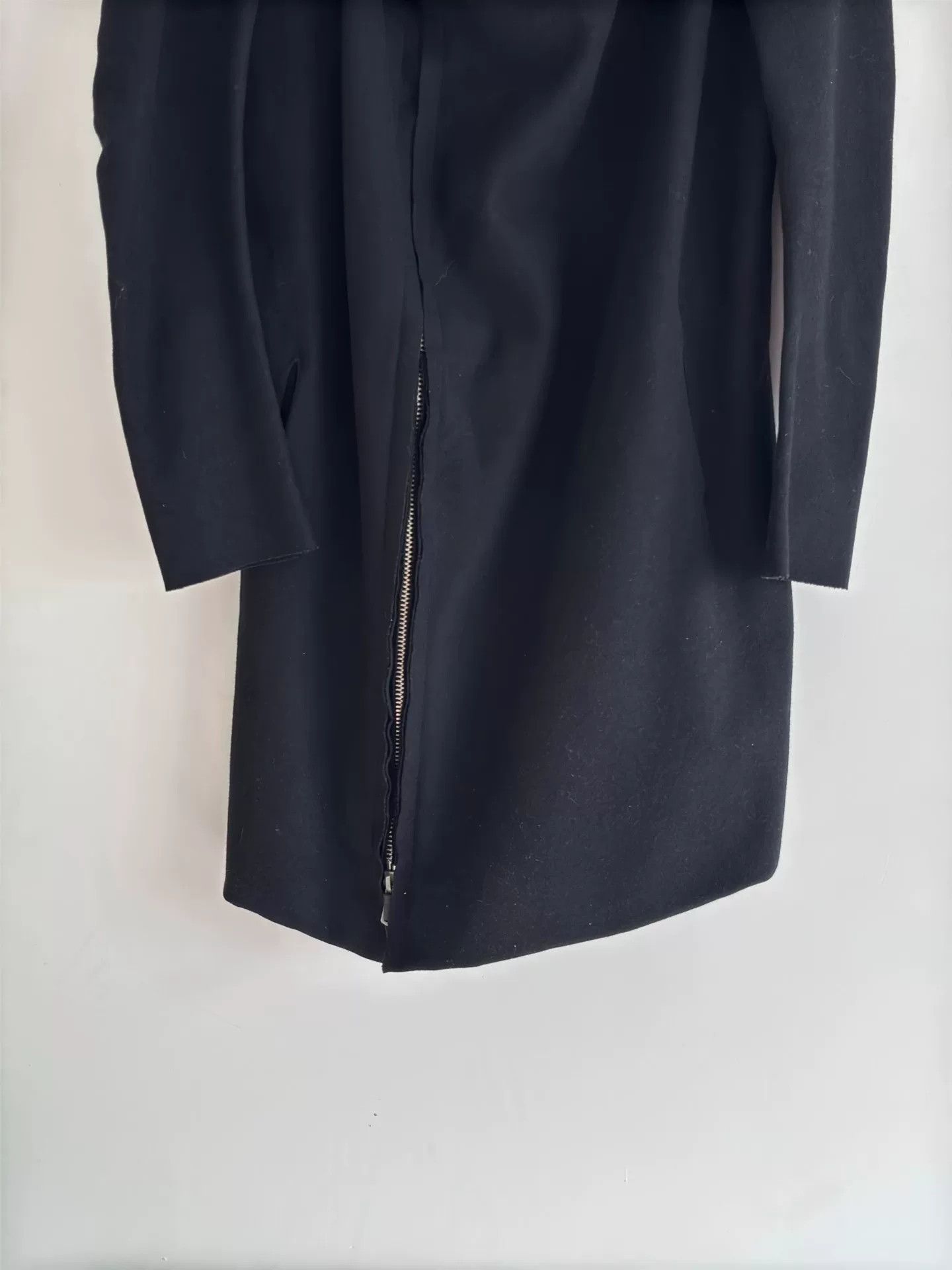 Boris Bidjan Saberi Boris Bidjan Saberi Wool Asymmetric Sleeve Coat Size US S / EU 44-46 / 1 - 6 Thumbnail