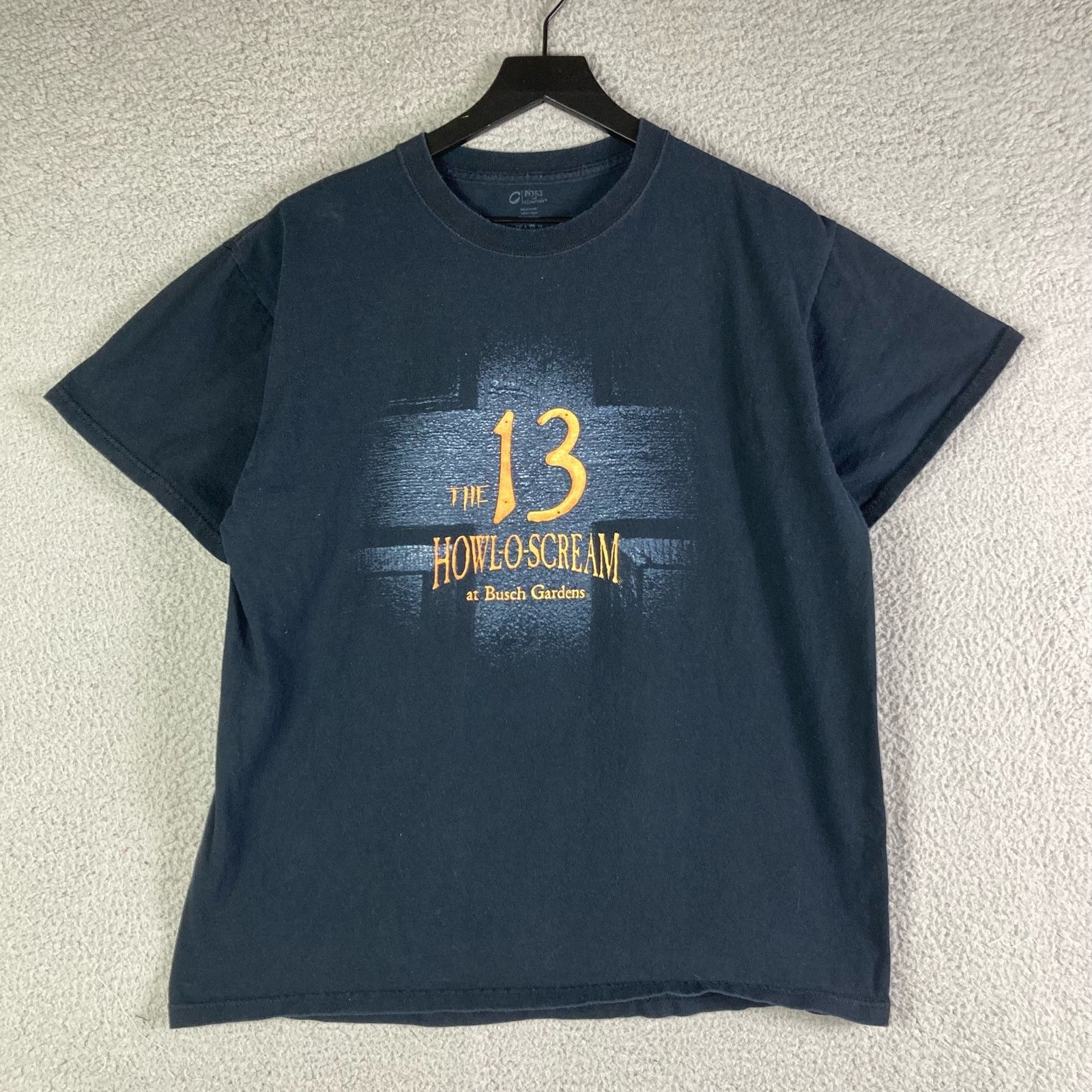 Other Busch Gardens Howl O Scream The 13 Halloween T-Shirt Mens L Size US L / EU 52-54 / 3 - 4 Thumbnail