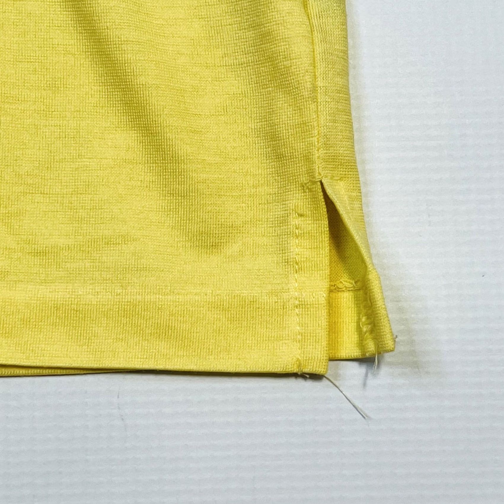Vintage Jacques Fath Polo Shirt Mens Small Yellow Paris Boutique JF Pocket Retro Mod 60s Size US S / EU 44-46 / 1 - 3 Thumbnail