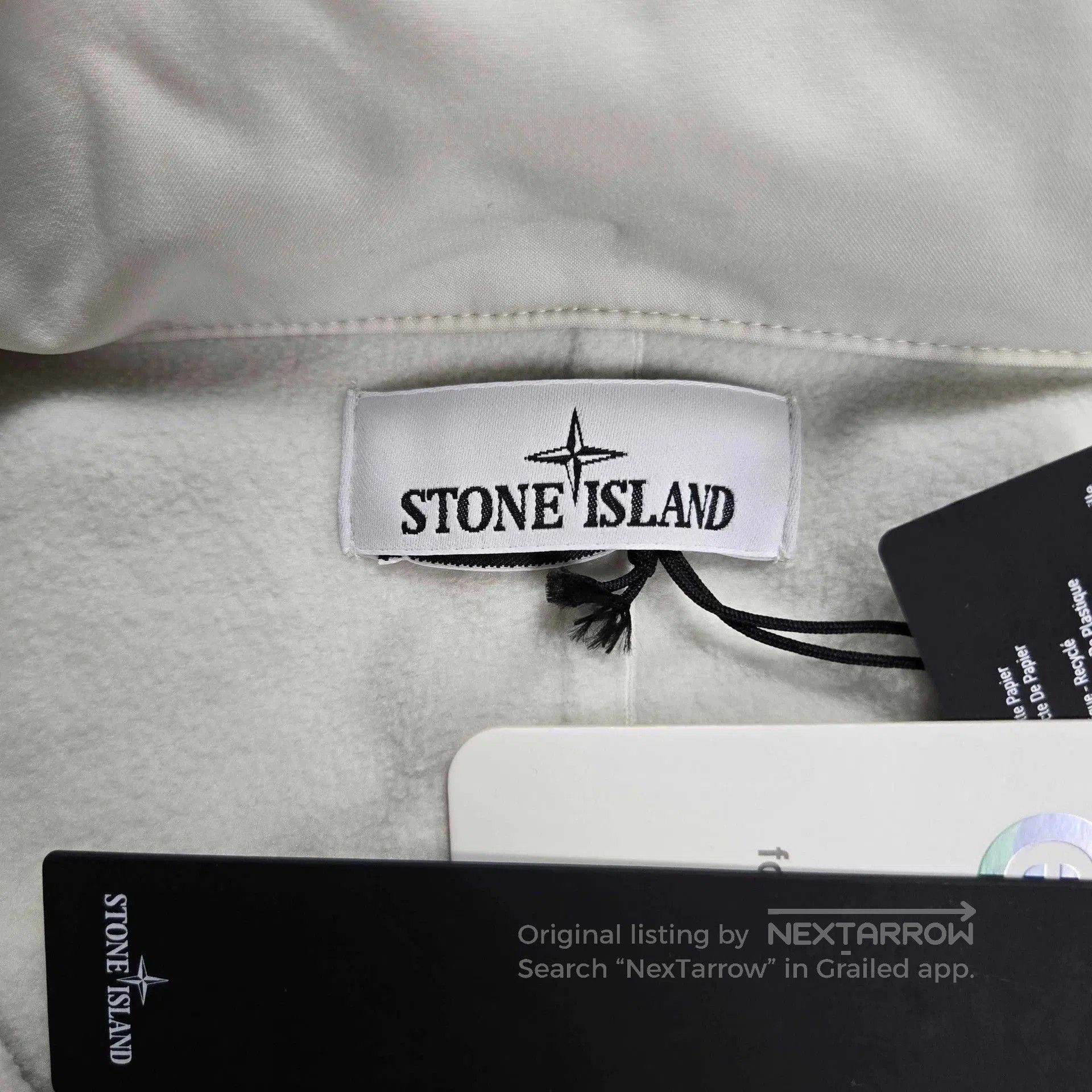 Stone Island stone island softshell jacket in ivory white. Size US XXL / EU 58 / 5 - 3 Thumbnail
