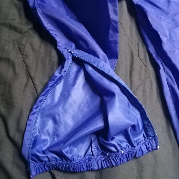 Nike Vintage 90s Nike Wind Pants Joggers Trainers Royal Blue Size US 30 / EU 46 - 7 Thumbnail