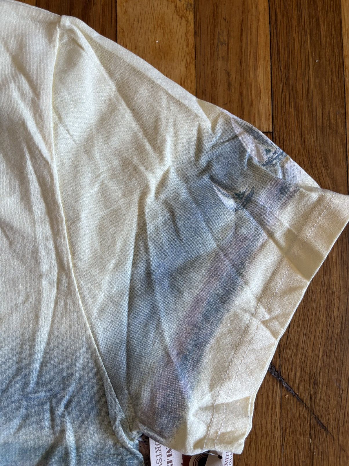 Vintage Vintage beach print double sided tee Size US XXL / EU 58 / 5 - 5 Thumbnail
