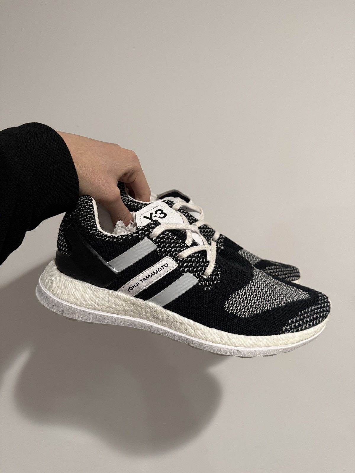 Y-3 Pure Boost ZG Knit – Yohji Yamamoto (Black Multi)