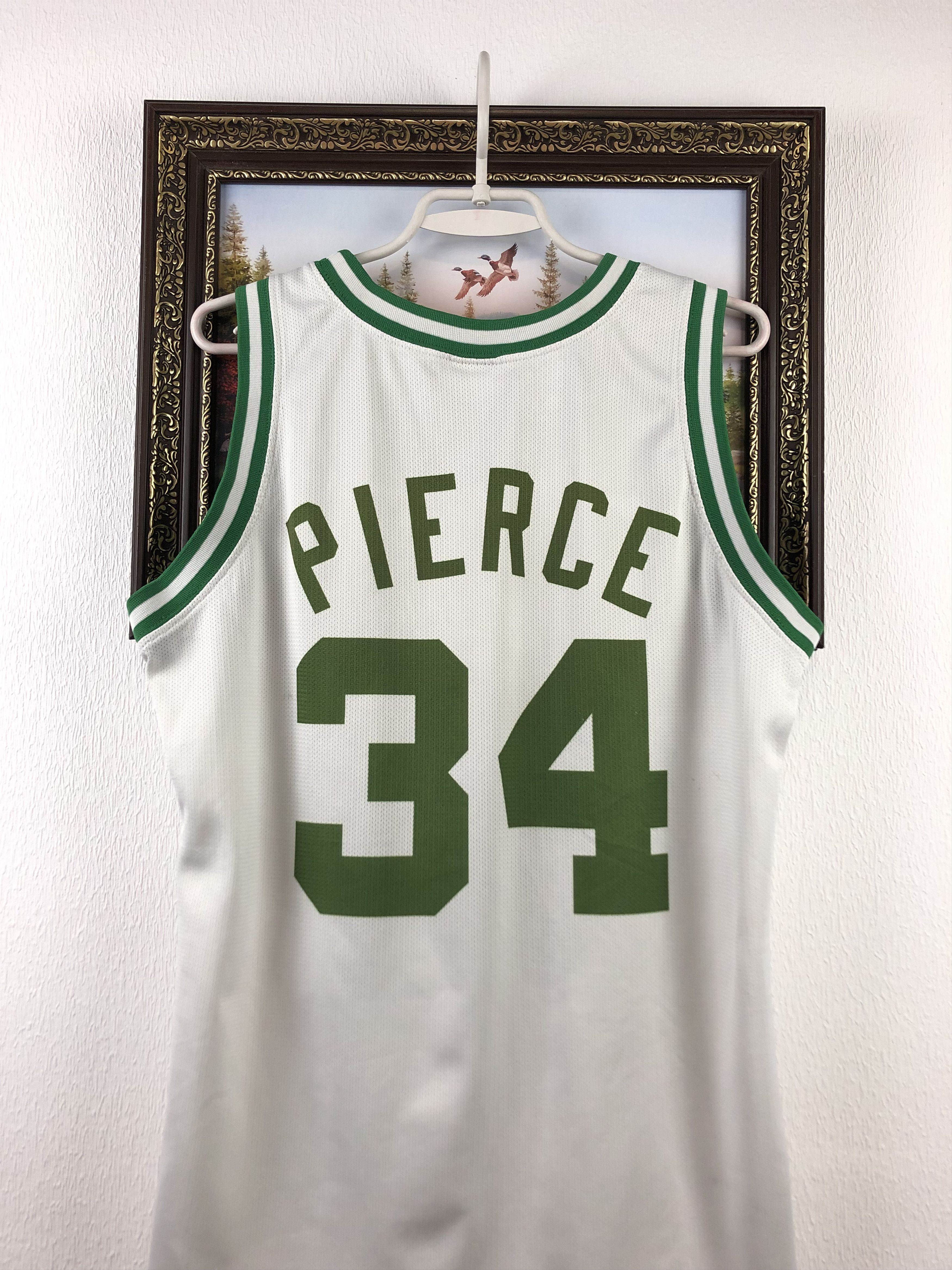 Champion Vintage 90's Boston Celtics Paul Pierce #24 White Jersey Size US L / EU 52-54 / 3 - 13 Thumbnail