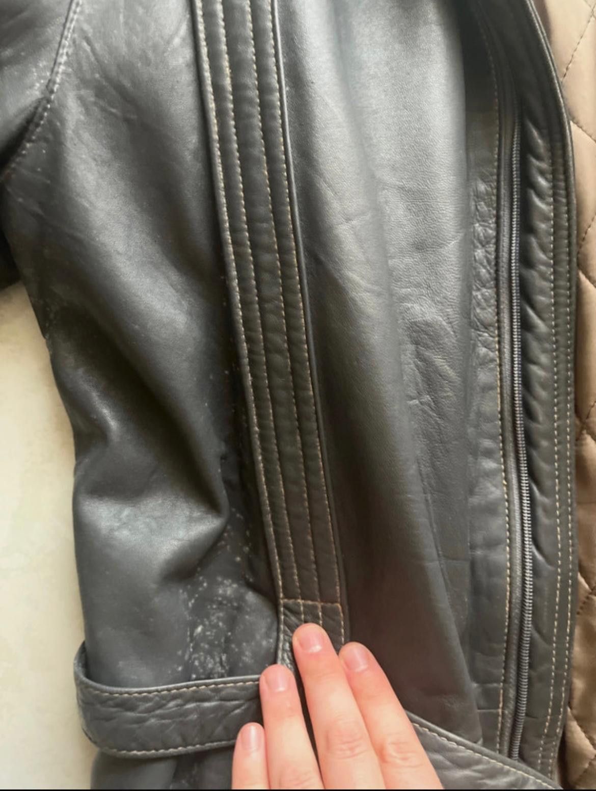 Vintage Vintage 70s Leather Coat – Timeless Design, Genuine Leather Size US M / EU 48-50 / 2 - 4 Thumbnail