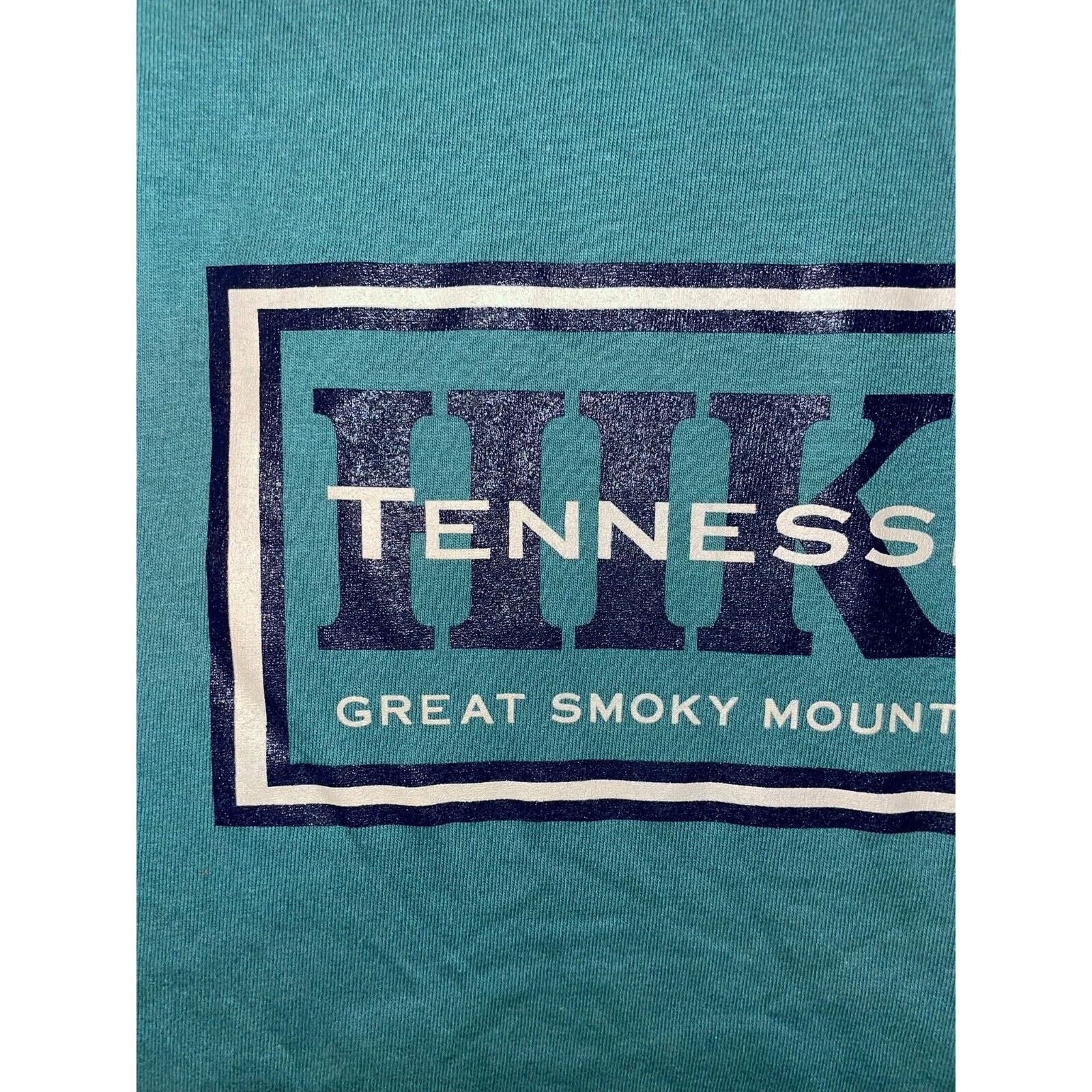 Anvil Vintage Tennessee Shirt Hike Great Smoky Mountains VTG 90s L Size US L / EU 52-54 / 3 - 3 Thumbnail