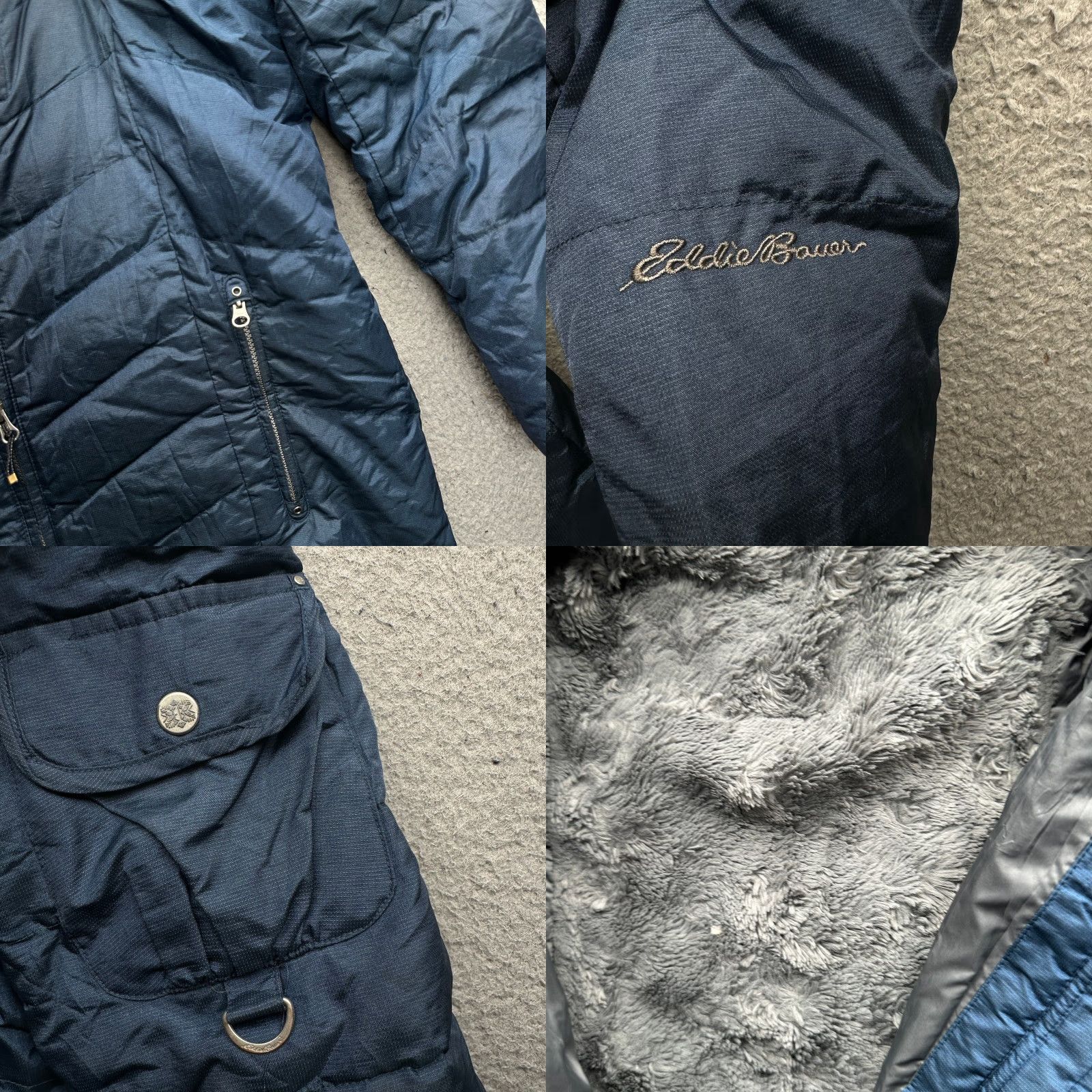 Eddie Bauer VINTAGE Eddie Bauer Sun Valley Goose Down Parka Jacket Women Large Blue 650 Fill NO HOOD Puffer Jacket Mens Womens Girls Boys Size L / US 10 / IT 46 - 9 Thumbnail