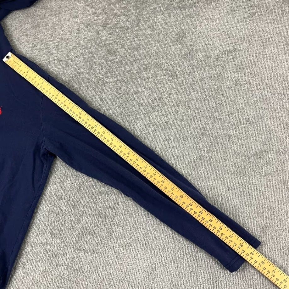 Polo Ralph Lauren POLO RALPH LAUREN Hoodie Mens Medium Blue Lightweight Pullover Jacket Small Pony Size US M / EU 48-50 / 2 - 6 Thumbnail