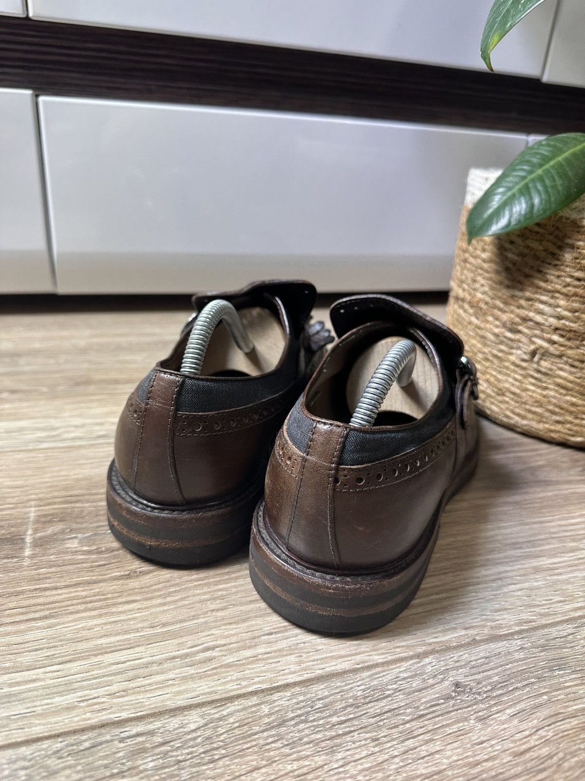 Brunello Cucinelli BRUNELLO CUCINELLI Tassel Monk Strap Brogues Loafers Boots Size US 8 / EU 41 - 7 Thumbnail